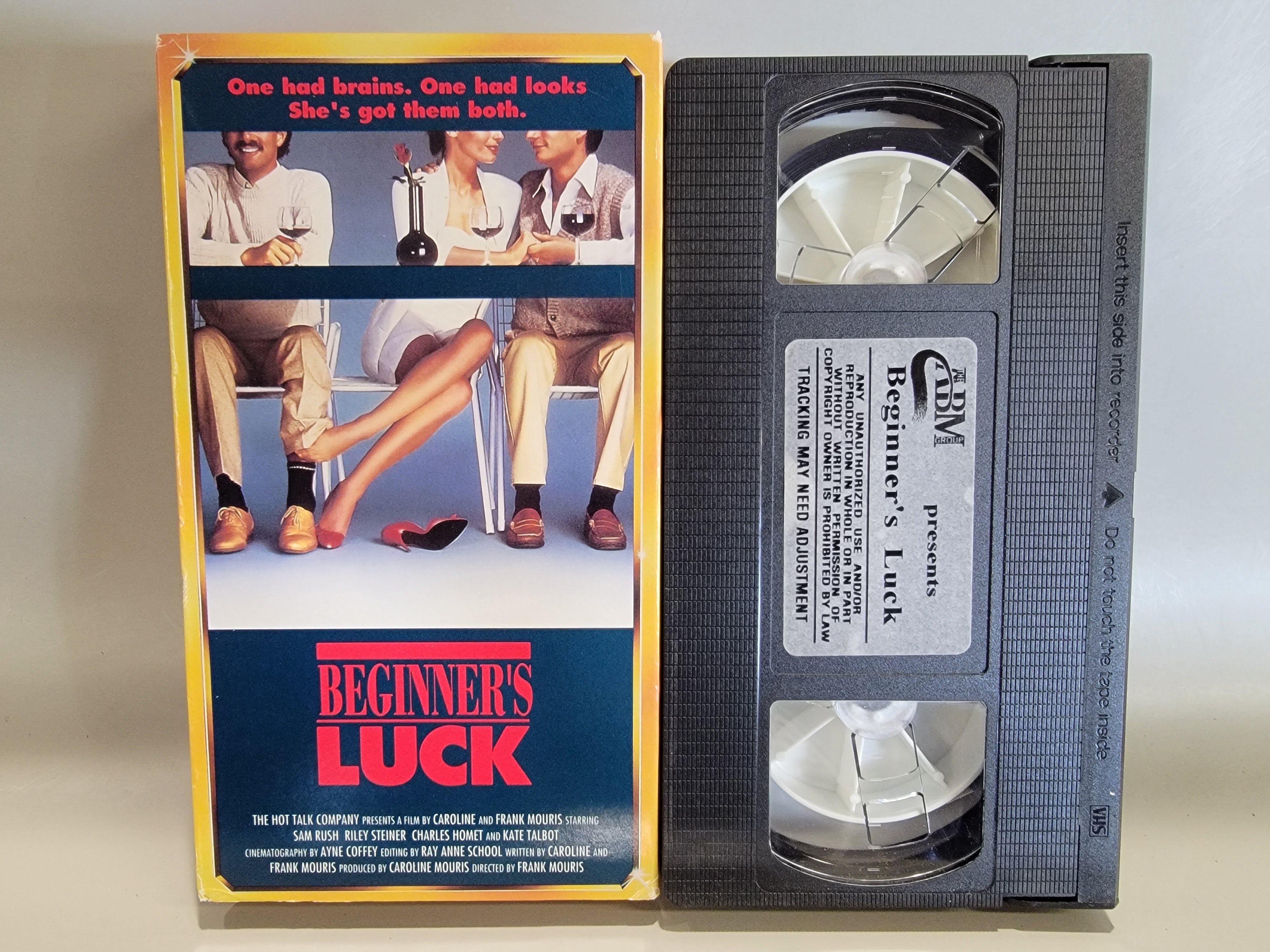 BEGINNER'S LUCK VHS [USED]