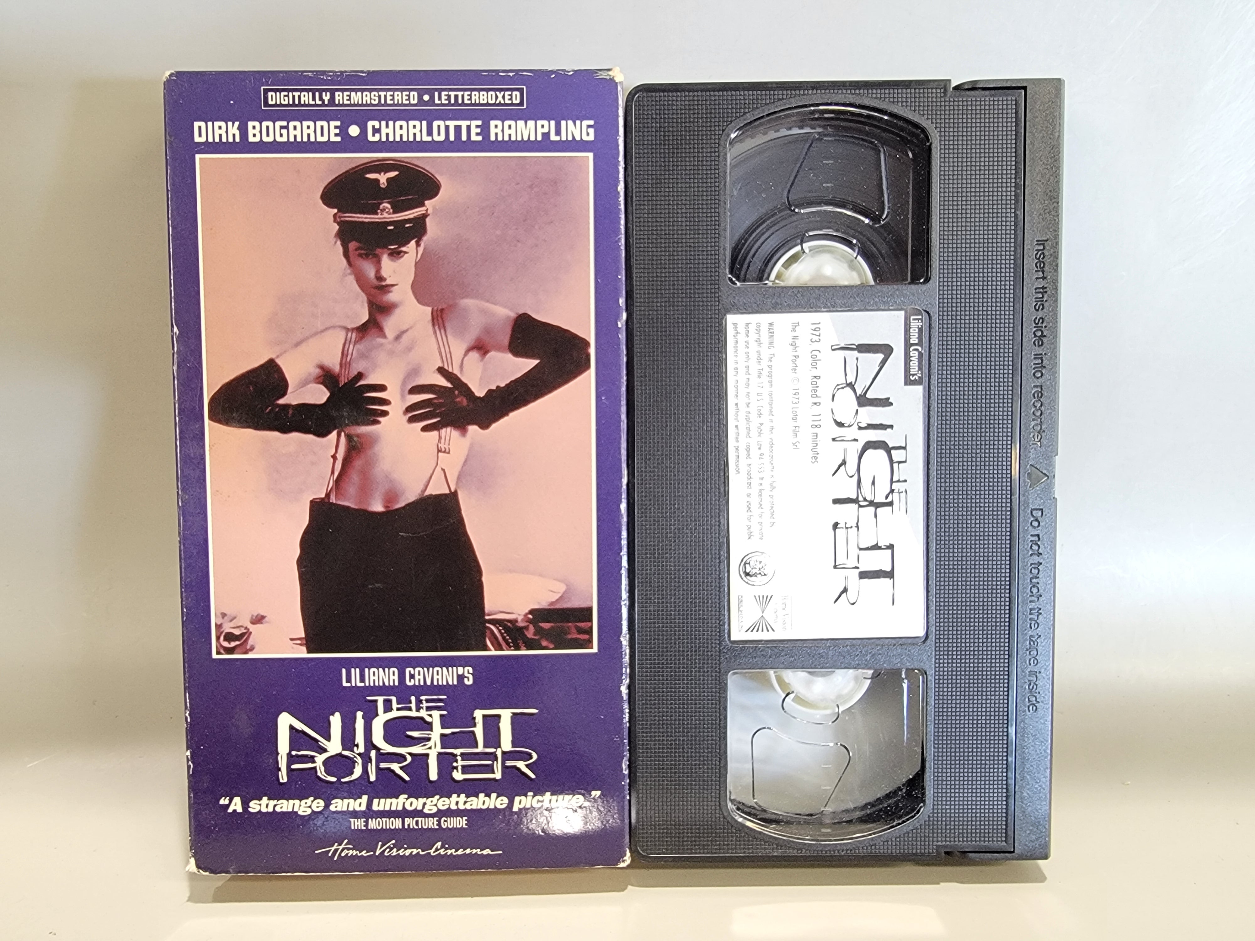 THE NIGHT PORTER VHS [USED]