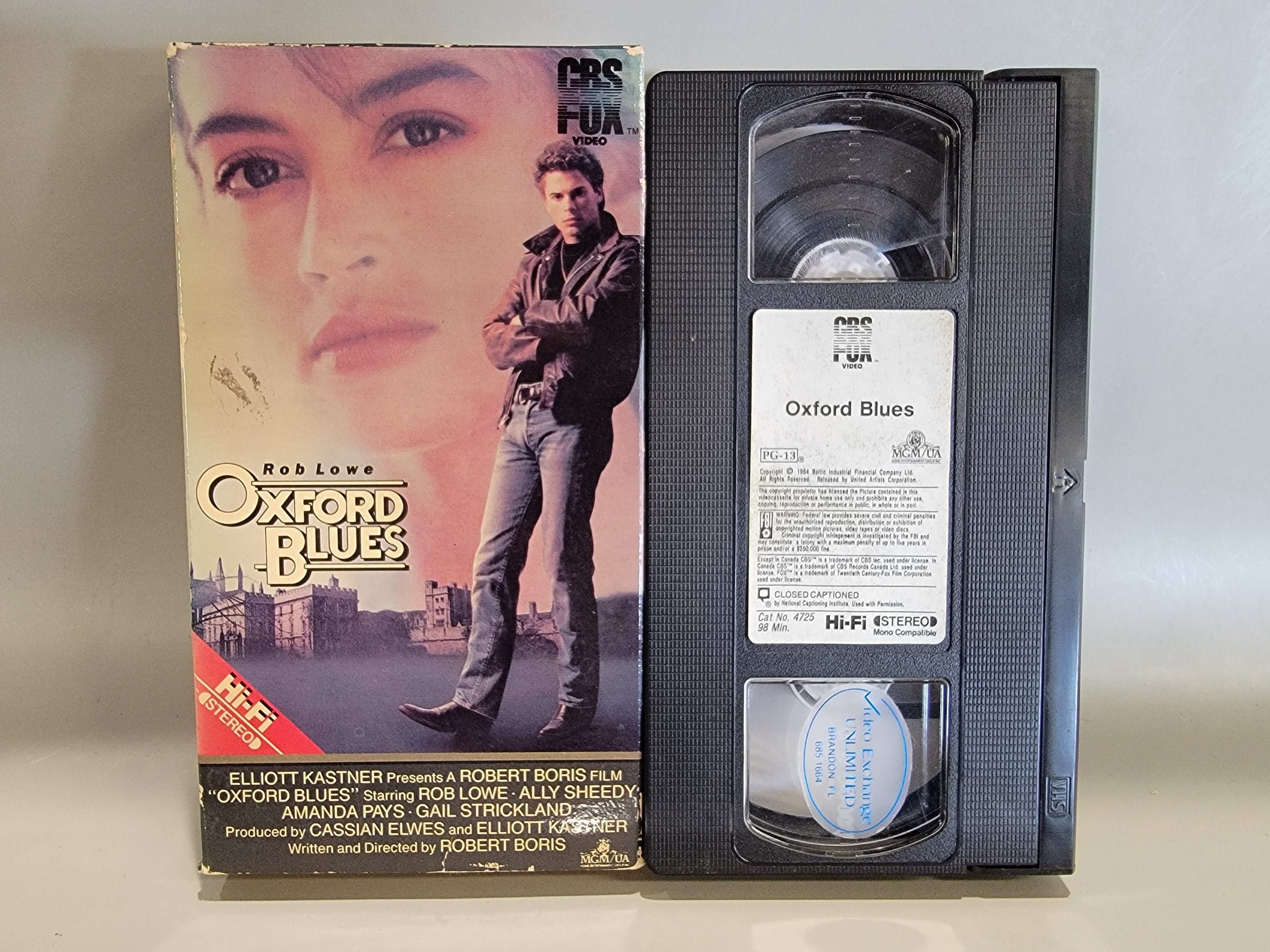 OXFORD BLUES VHS [USED]