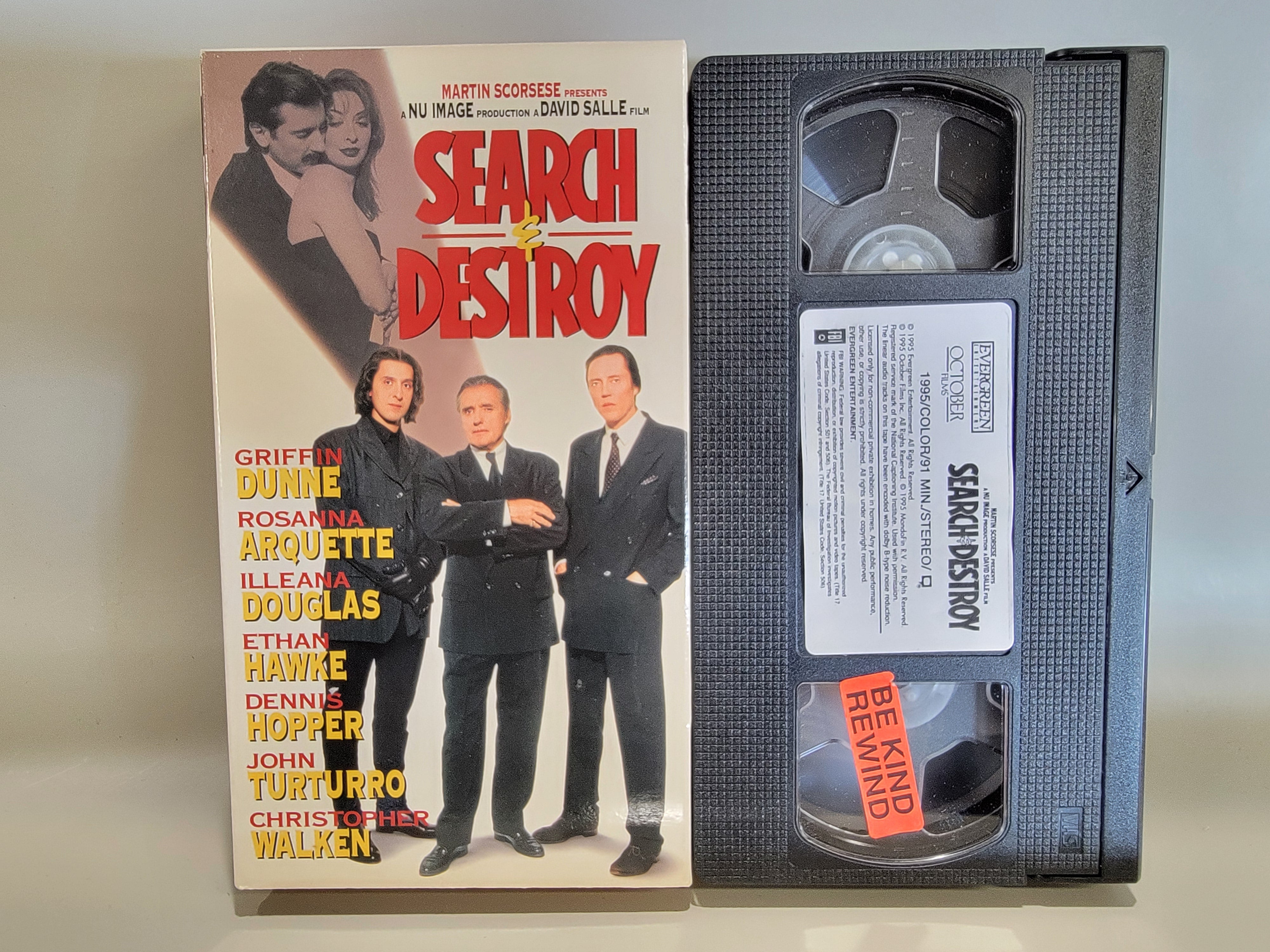 SEARCH AND DESTROY VHS [USED]