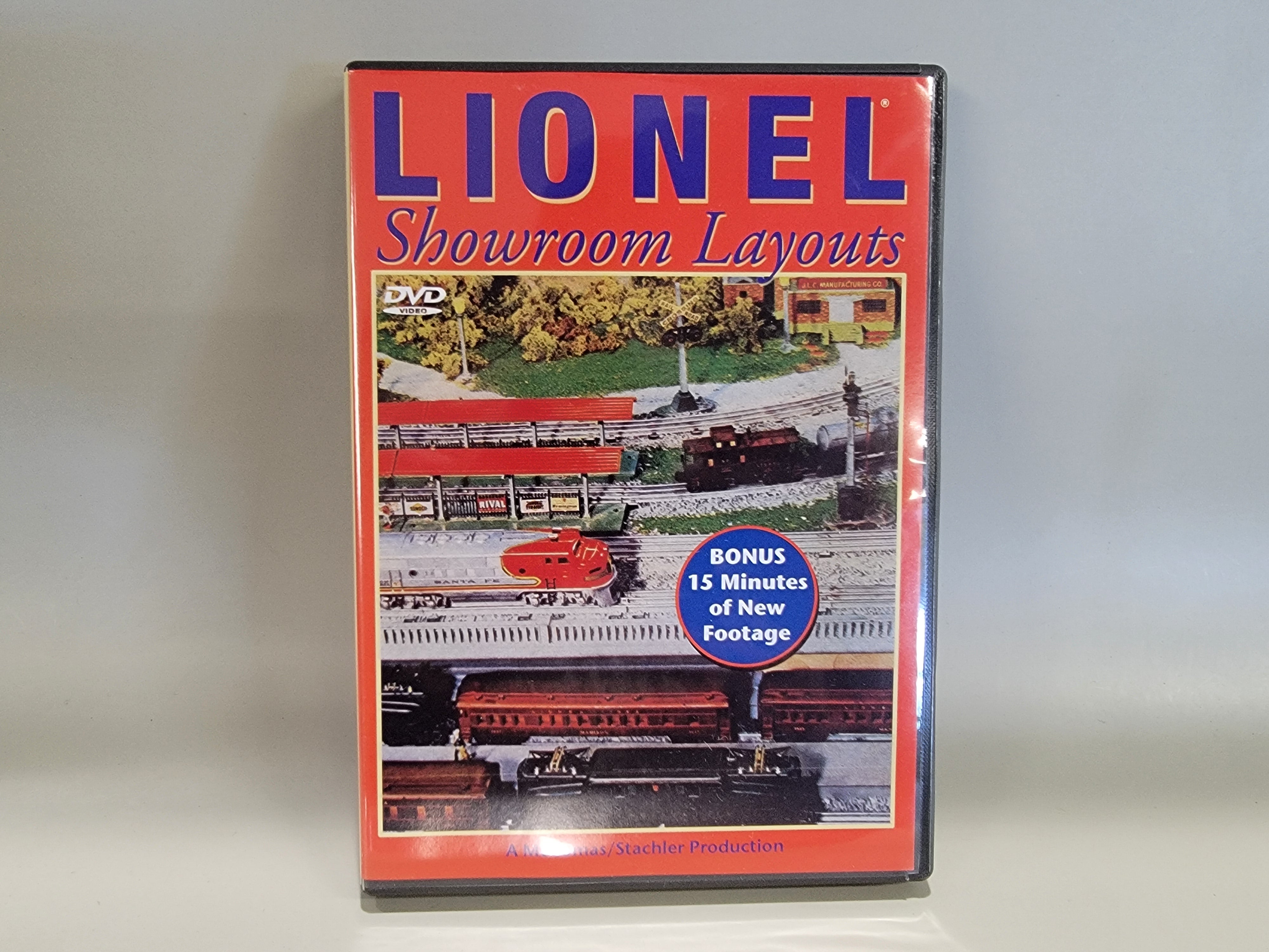 LIONEL SHOWROOM LAYOUTS DVD [USED]