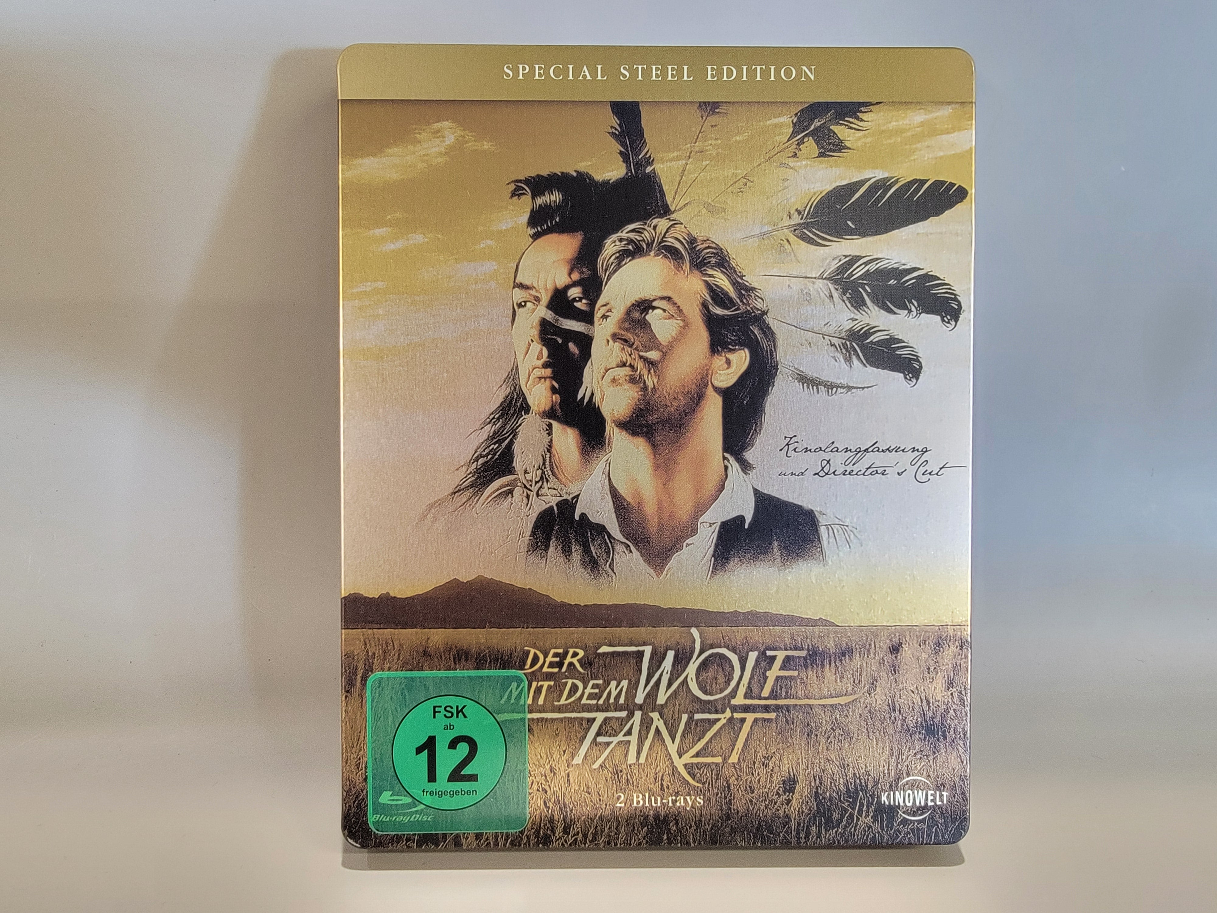 DANCES WITH WOLVES (REGION B IMPORT - LIMITED EDITION) BLU-RAY STEELBOOK [USED]