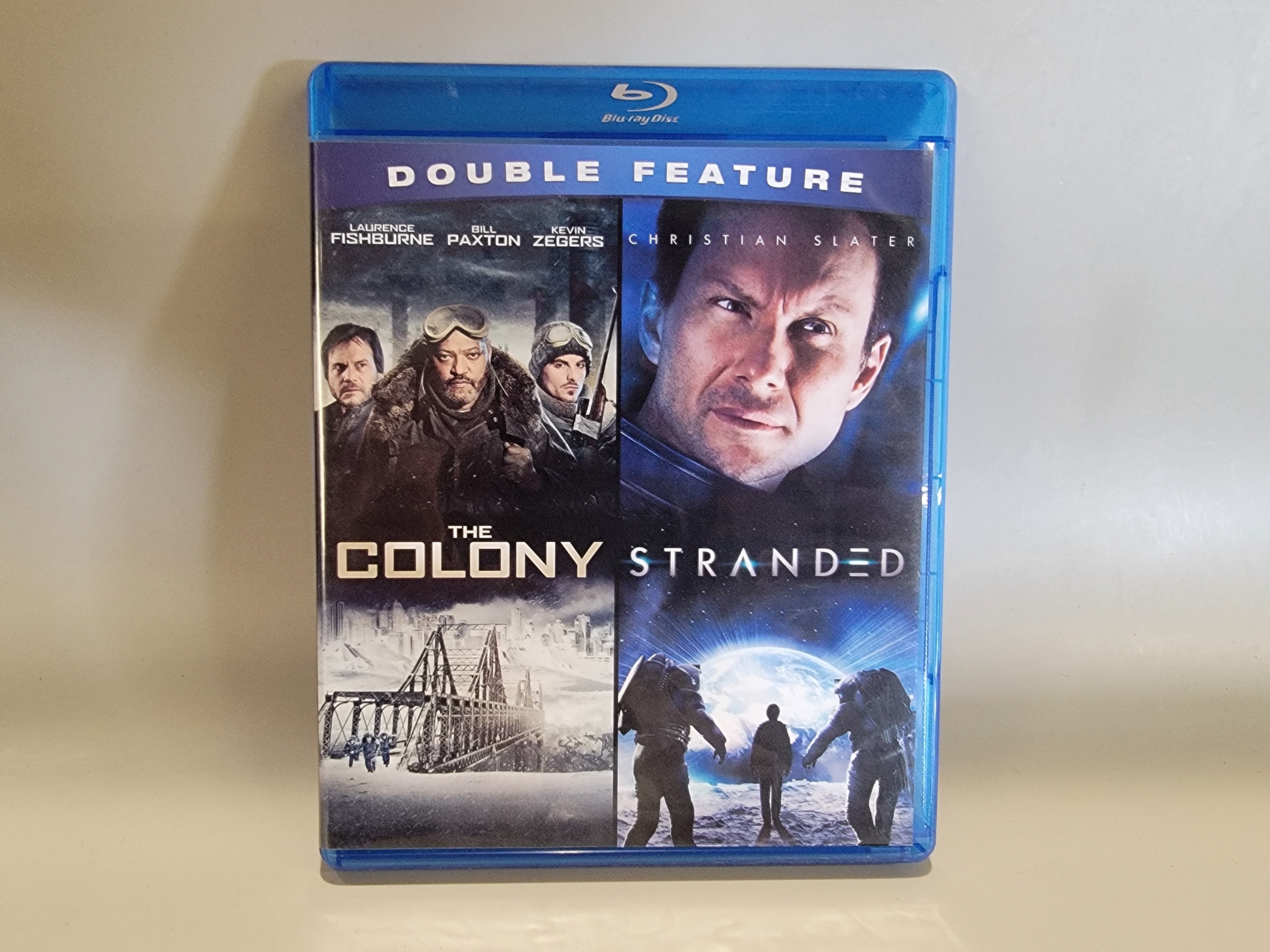 THE COLONY / STRANDED BLU-RAY [USED]