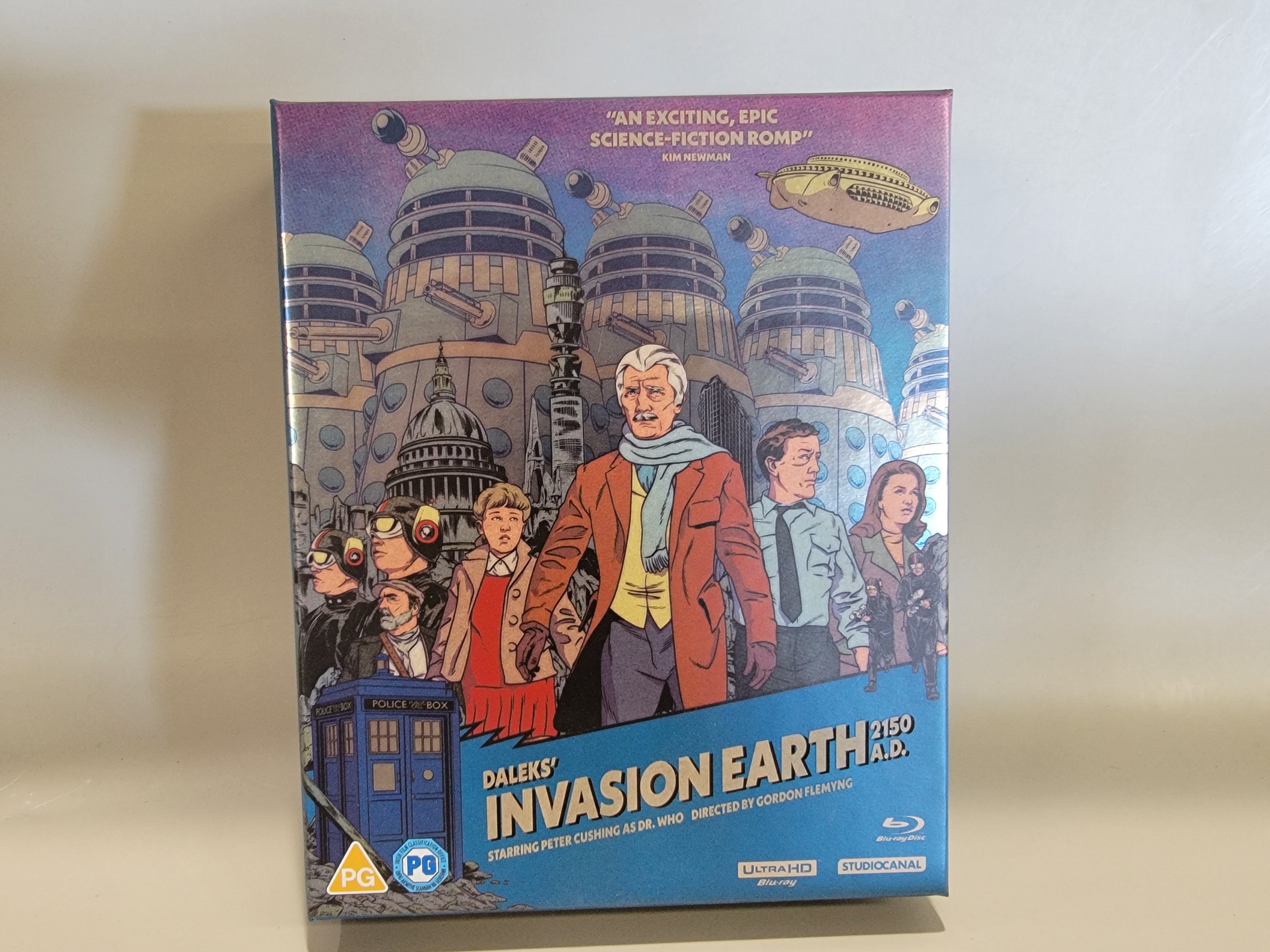 DALEKS' INVASION EARTH 2150 AD (REGION FREE IMPORT - LIMITED EDITION) 4K UHD/BLU-RAY [USED]