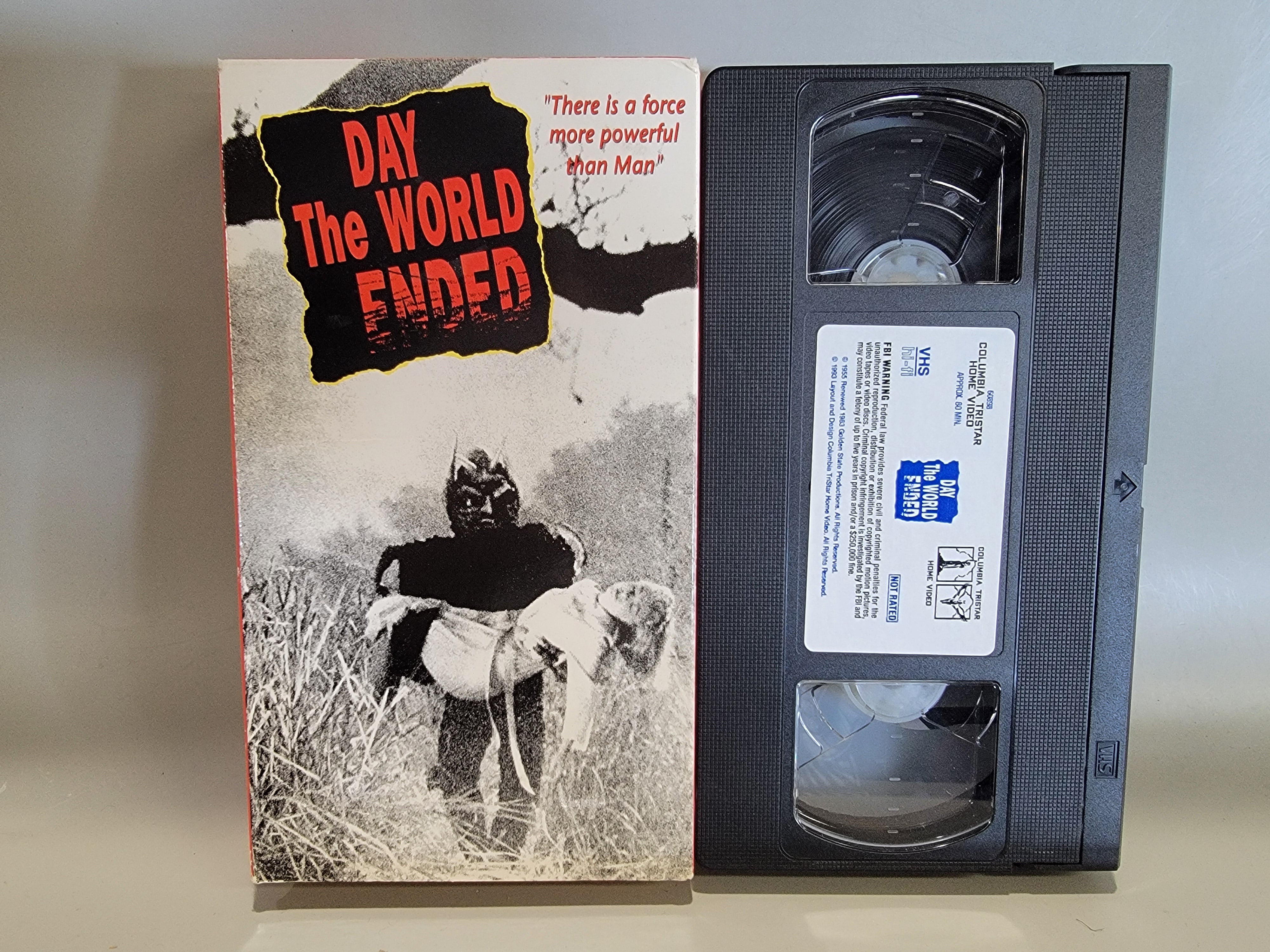 DAY THE WORLD ENDED VHS [USED]