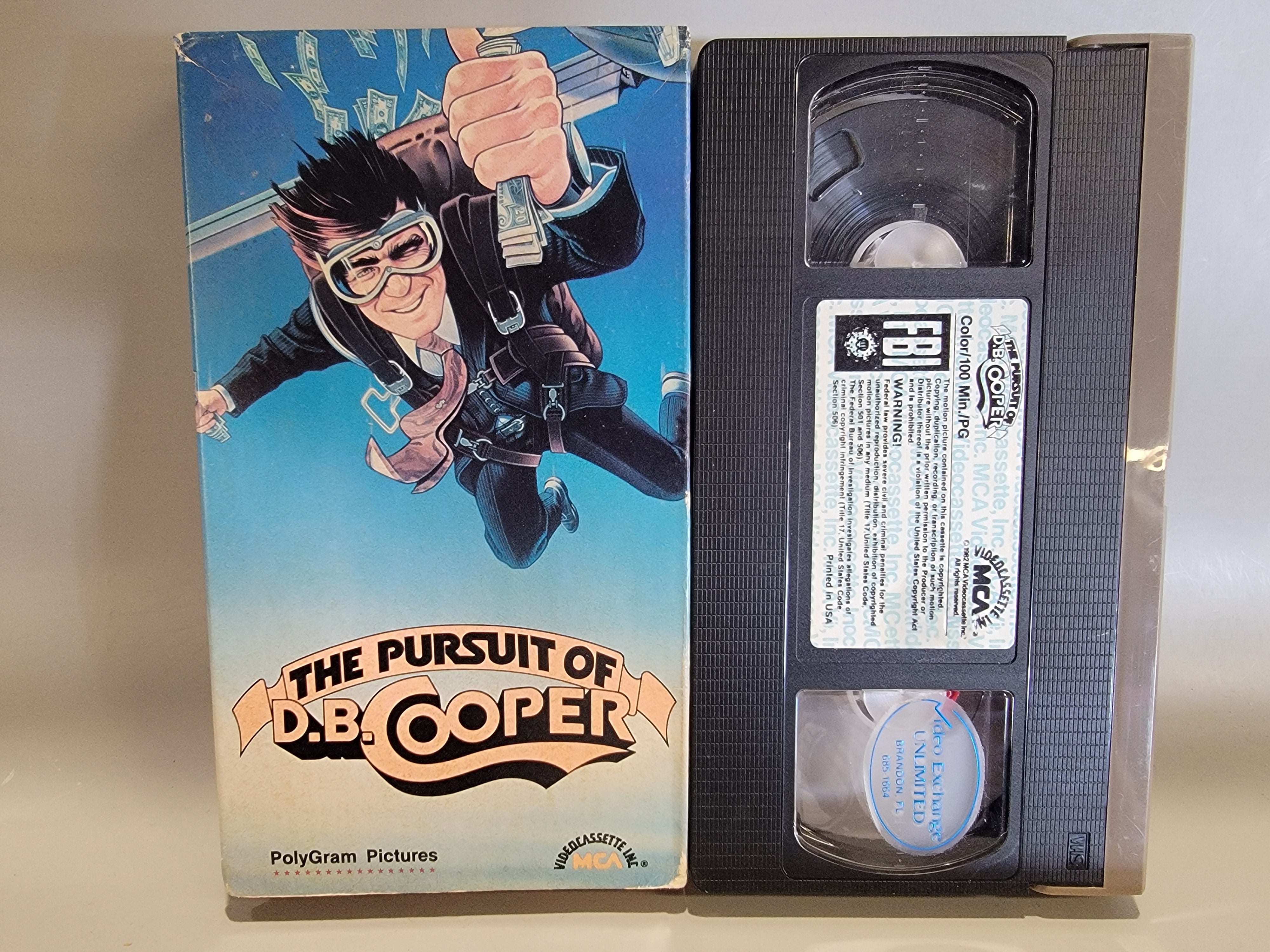 THE PURSUIT OF D.B. COOPER VHS [USED]