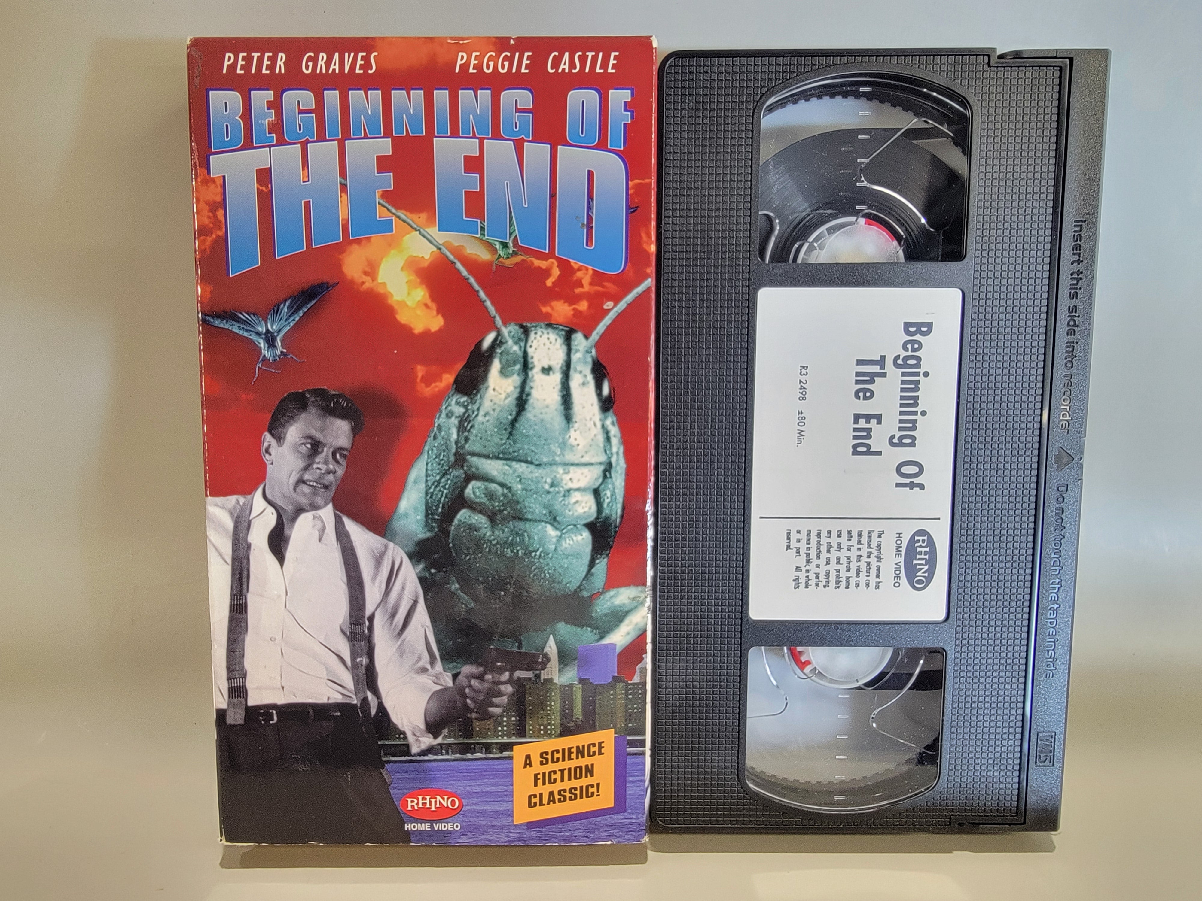 BEGINNING OF THE END VHS [USED]