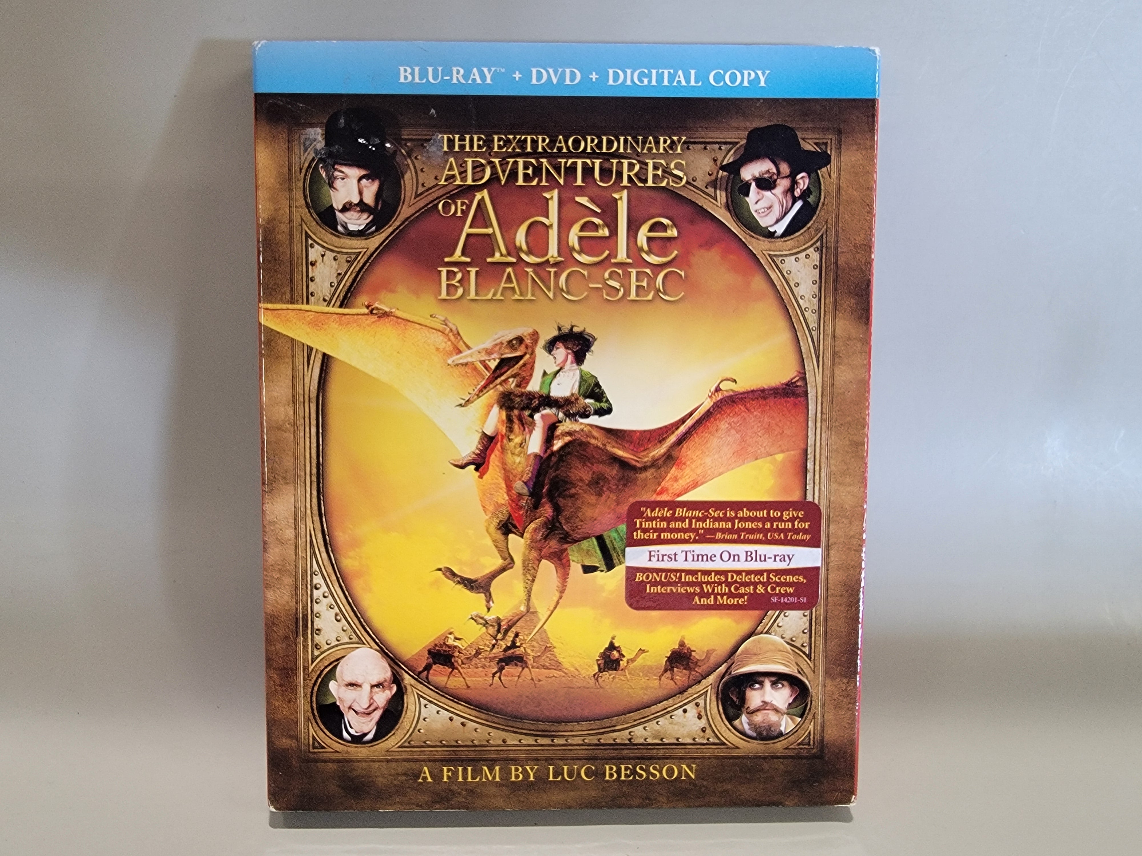 THE EXTRAORDINARY ADVENTURES OF ADELE BLANC-SEC BLU-RAY/DVD [USED]