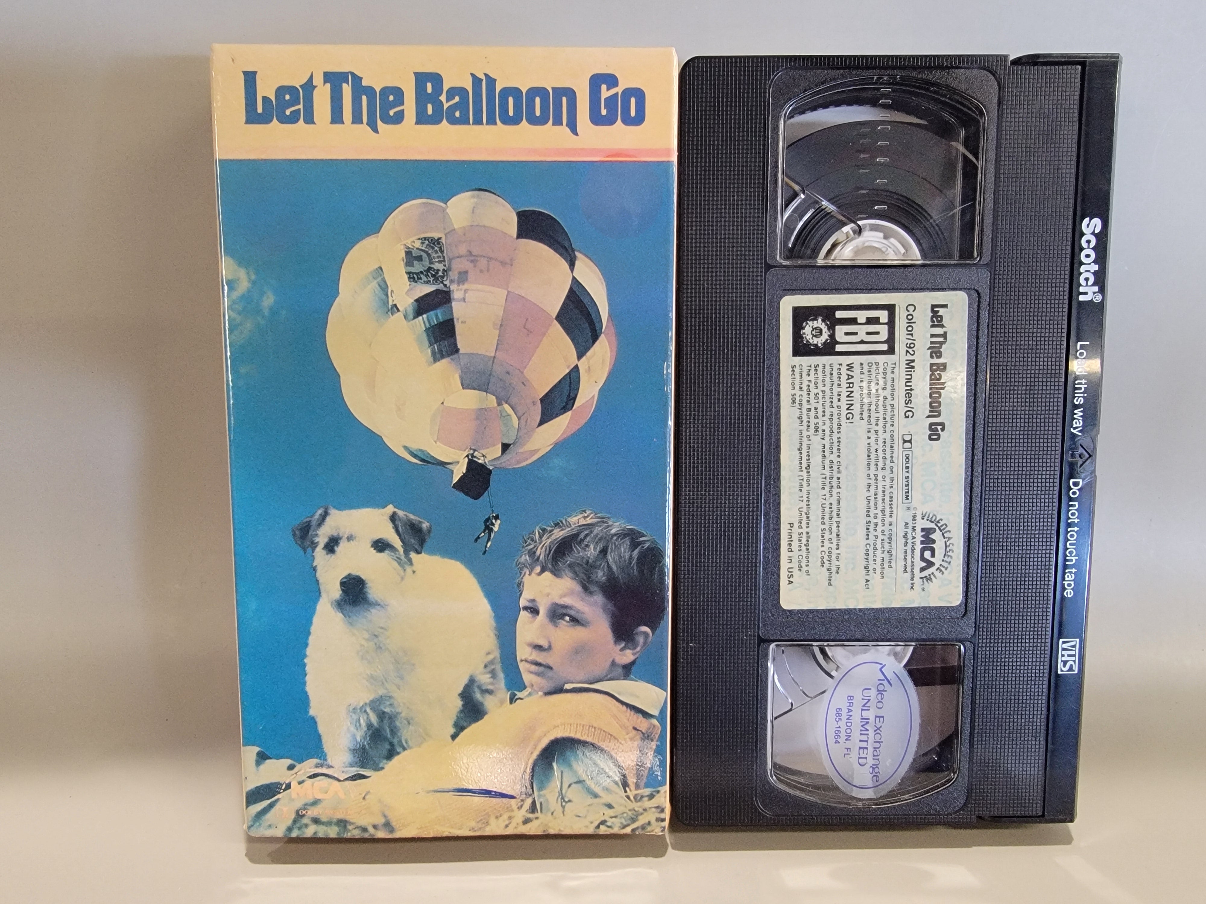 LET THE BALLOON GO VHS [USED]