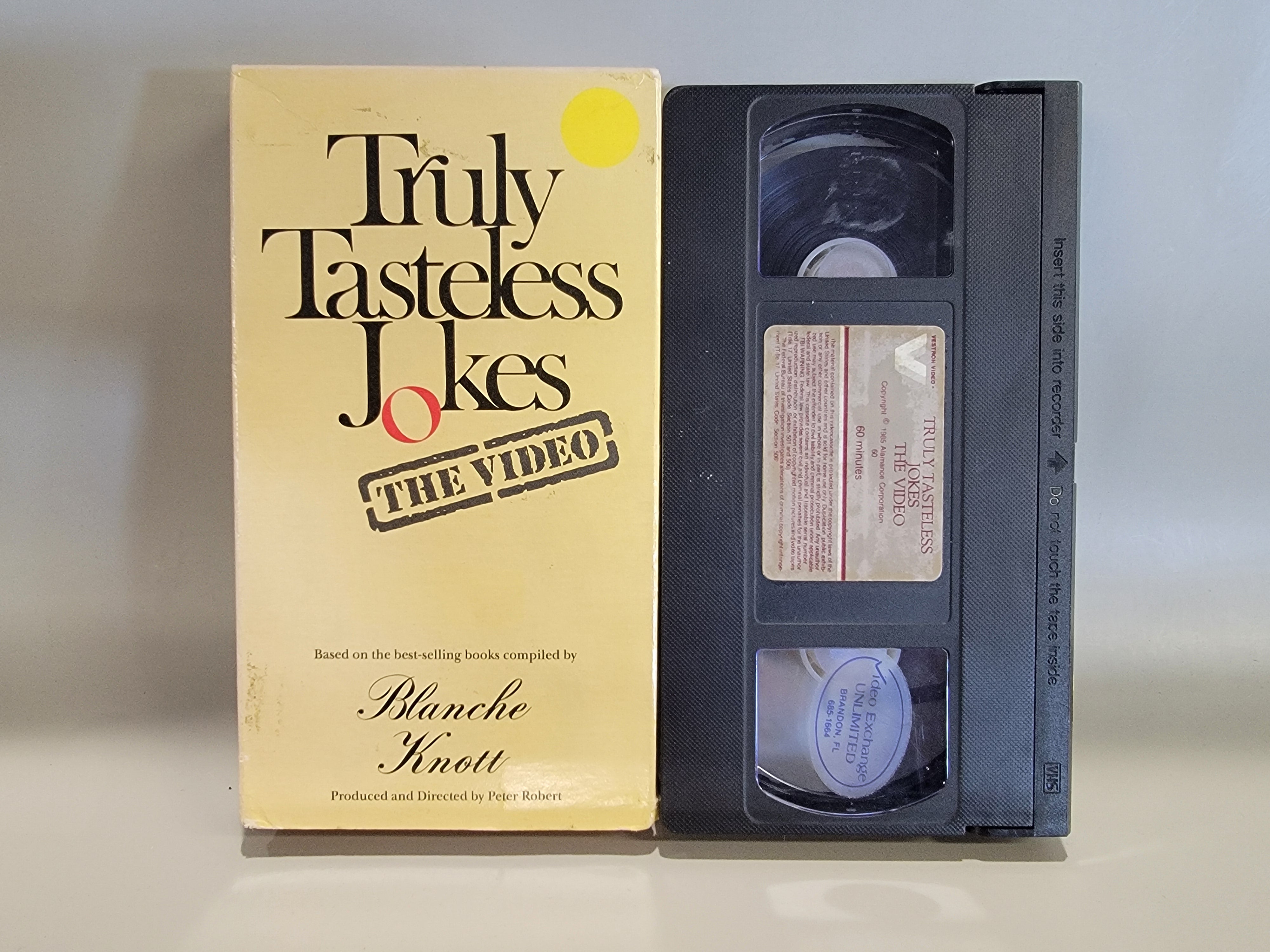 TRULY TASTELESS JOKES: THE VIDEO VHS [USED]