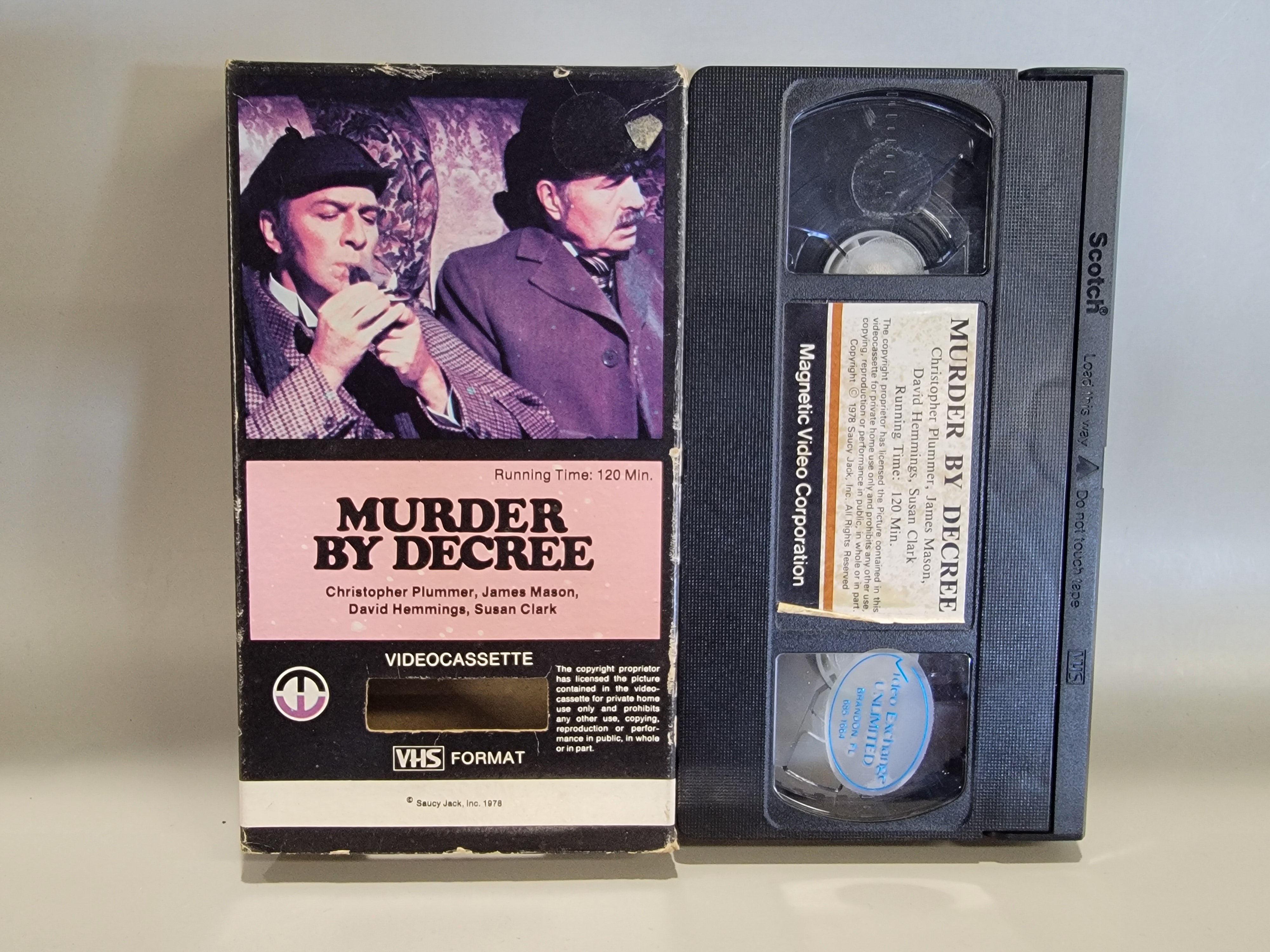 MURDER BY DECREE VHS [USED]