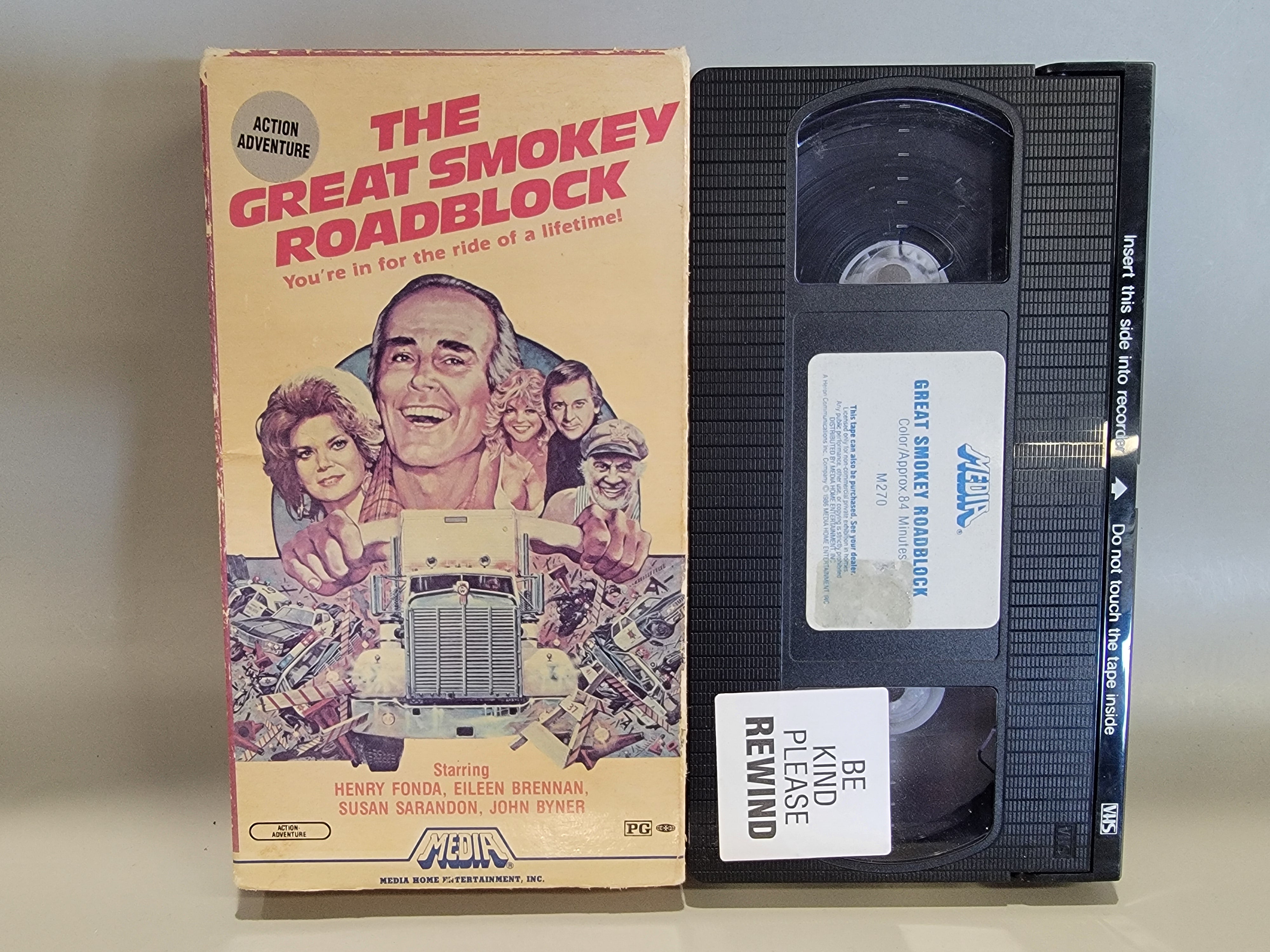 THE GREAT SMOKEY ROADBLOCK VHS [USED]