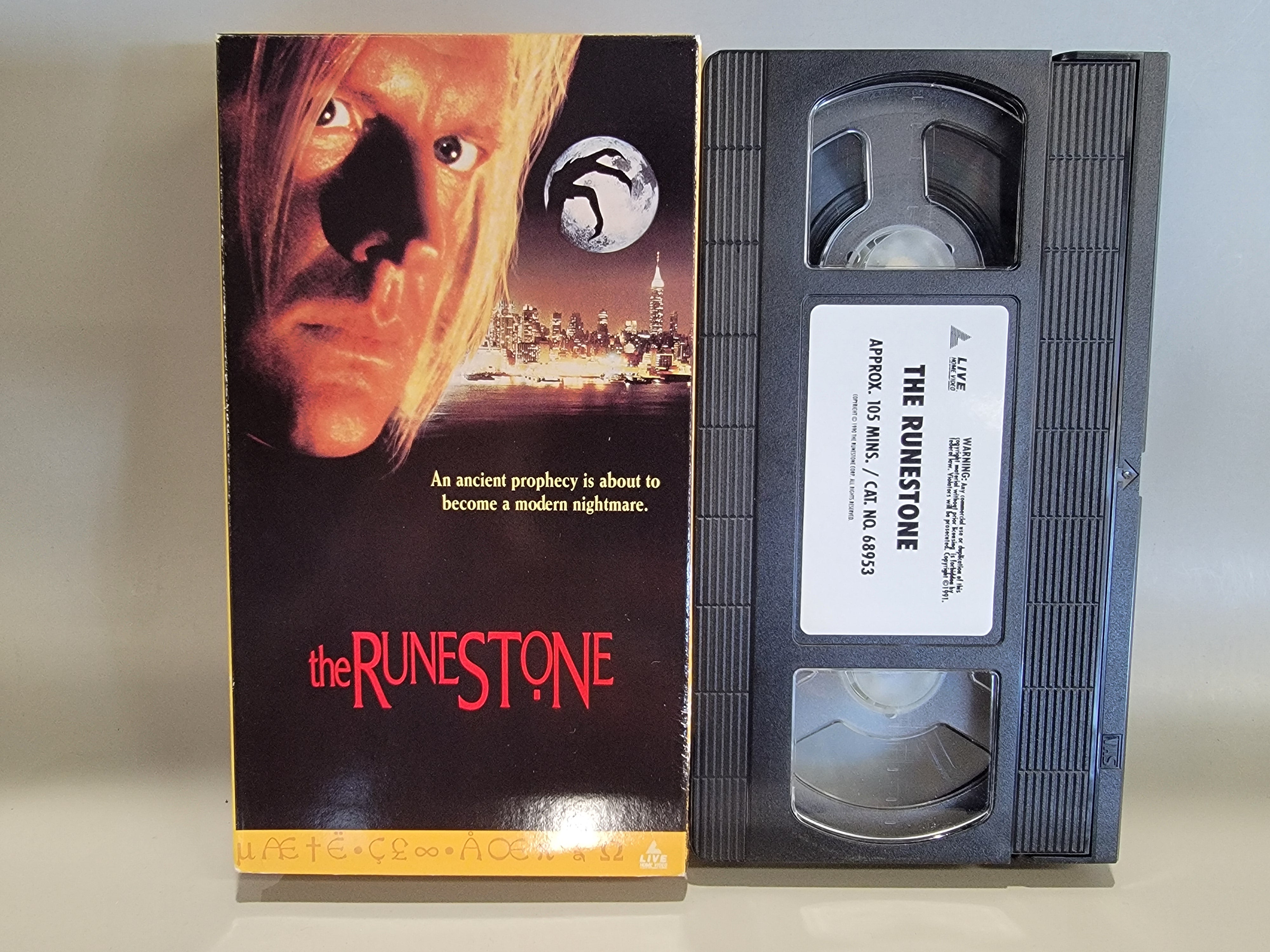 THE RUNESTONE VHS [USED]