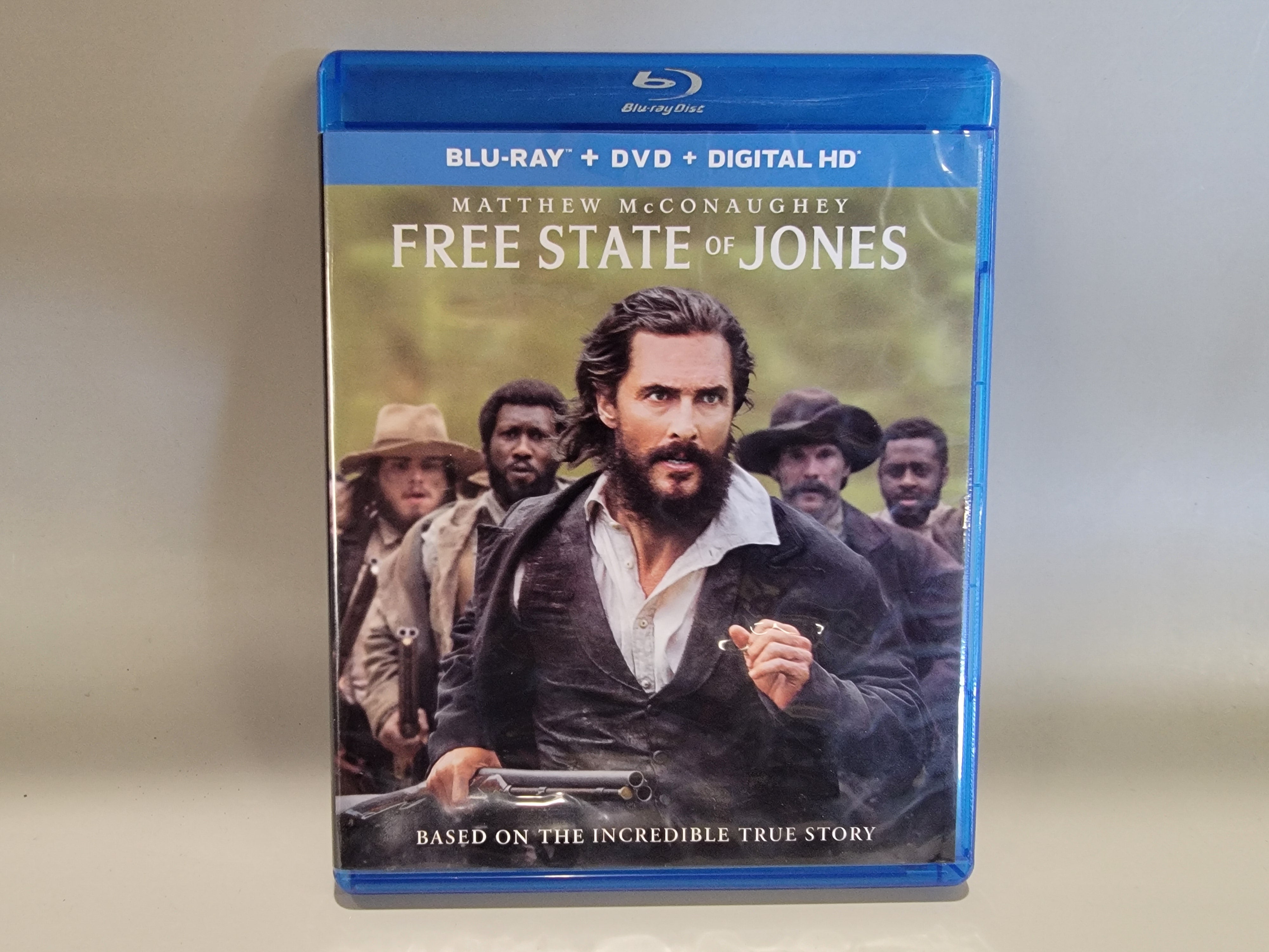 FREE STATE OF JONES BLU-RAY/DVD [USED]