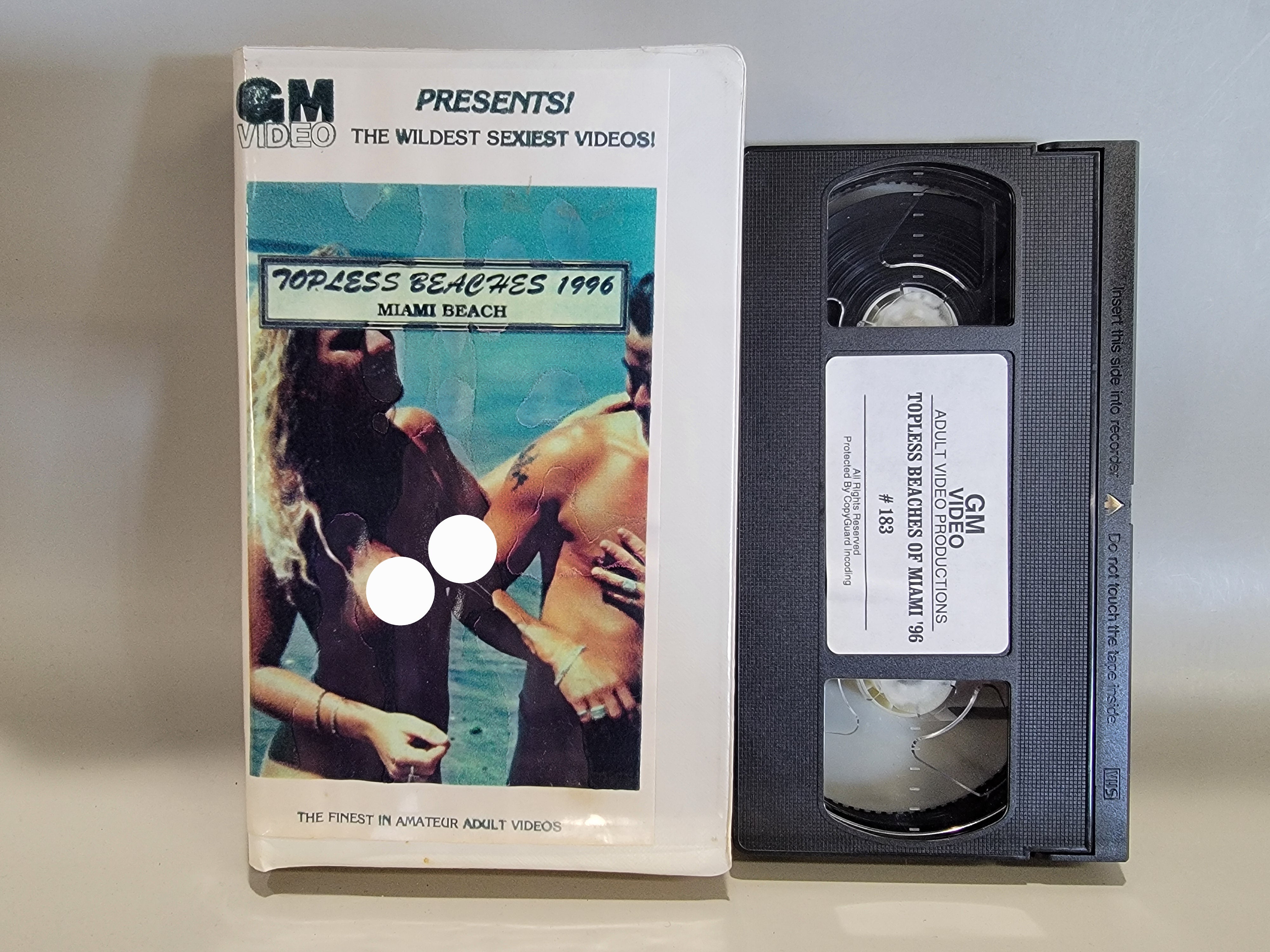 TOPLESS BEACHES 1996: MIAMI BEACH VHS [USED]