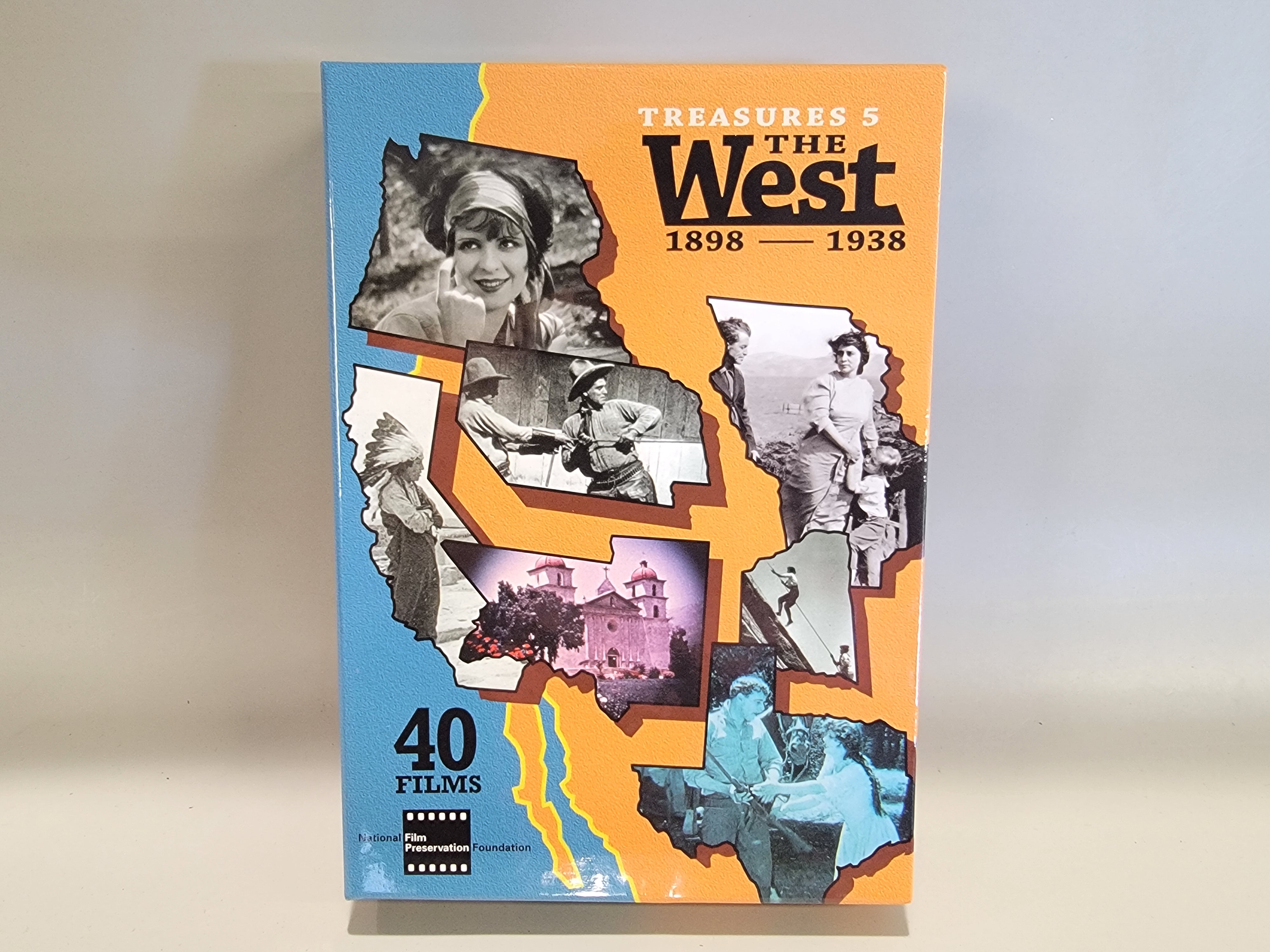 TREASURES FROM AMERICAN FILM ARCHIVES VOLUME 5: THE WEST DVD [USED]