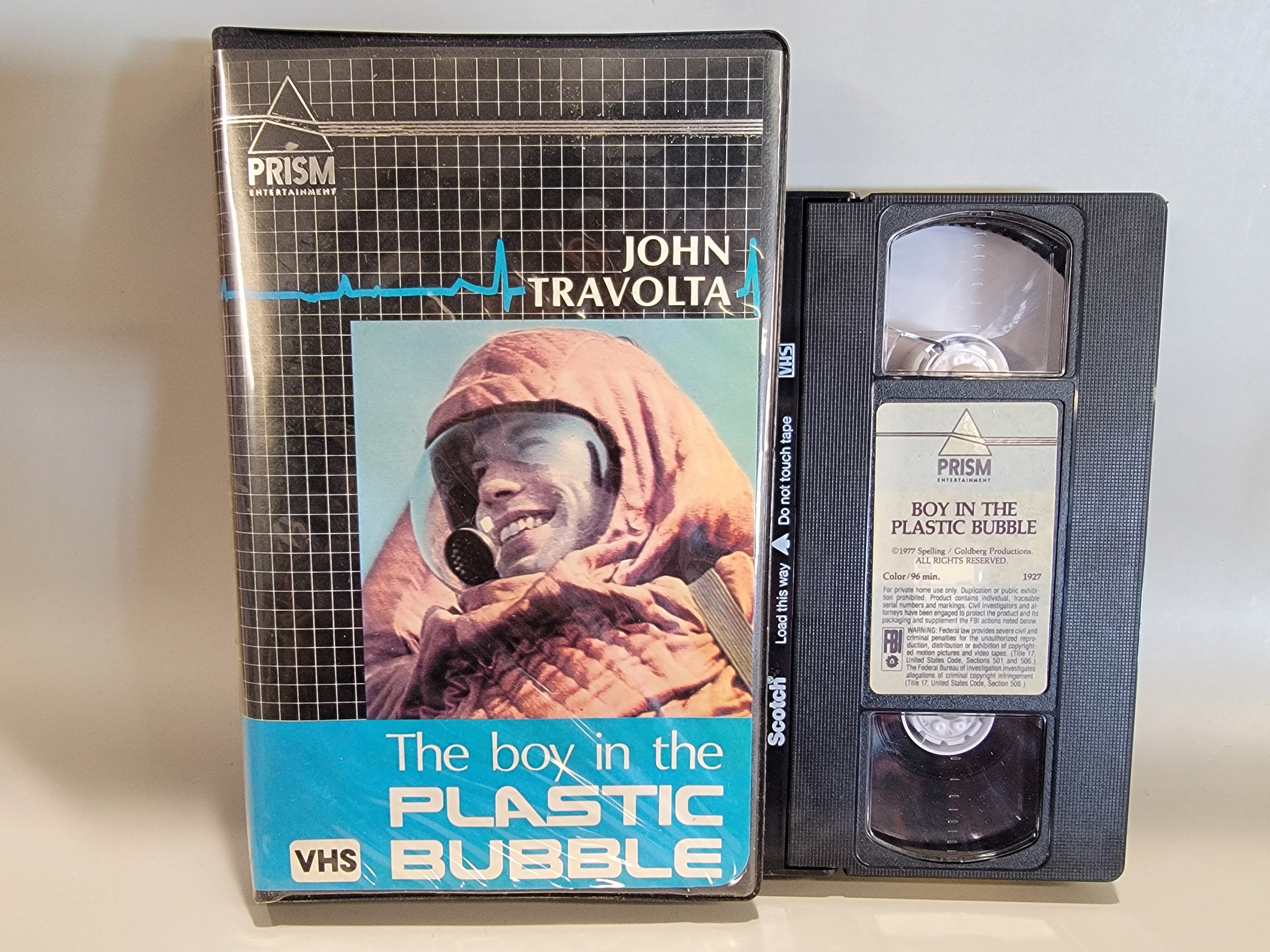 THE BOY IN THE PLASTIC BUBBLE VHS [USED]