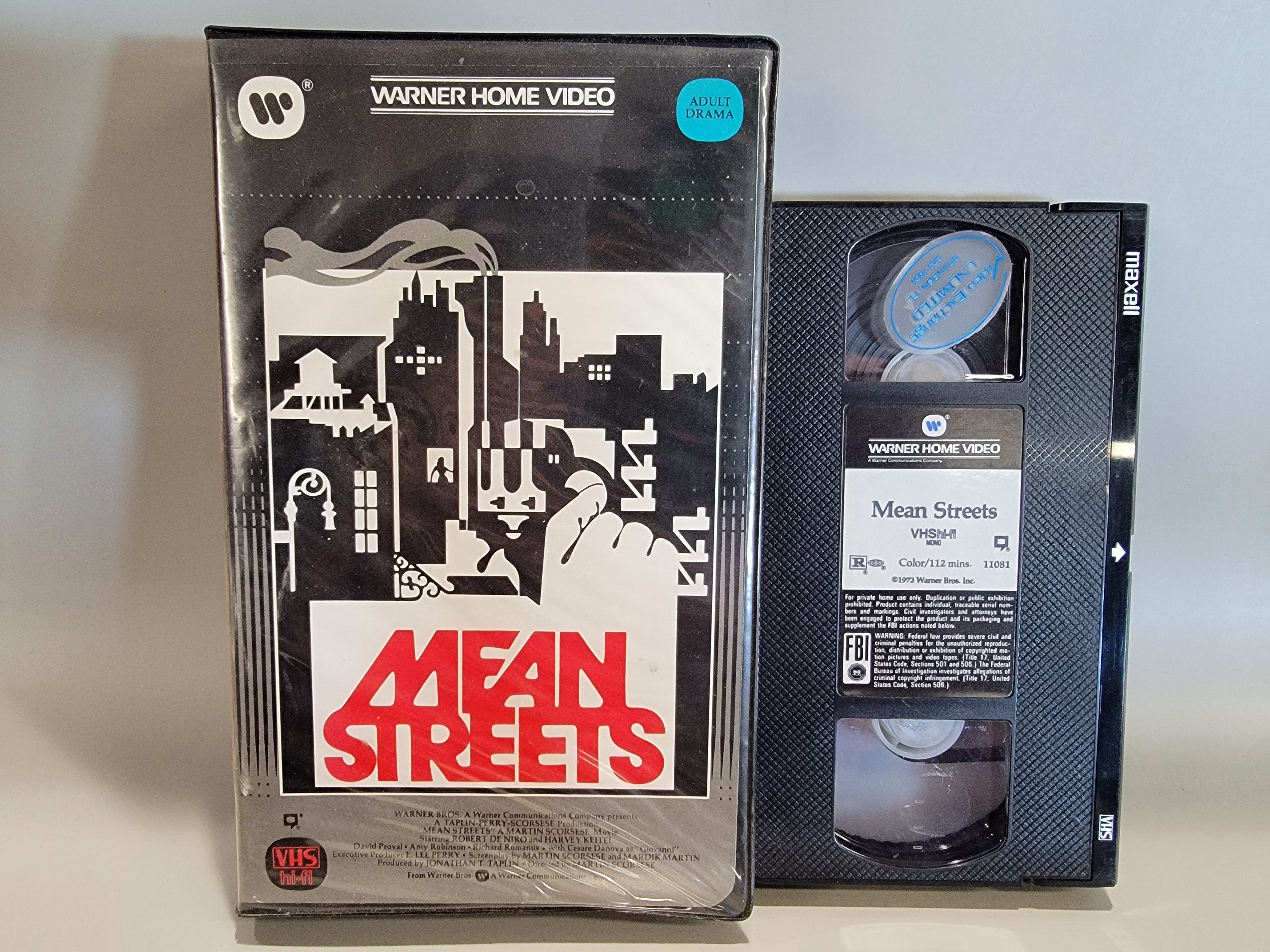 MEAN STREETS VHS [USED]