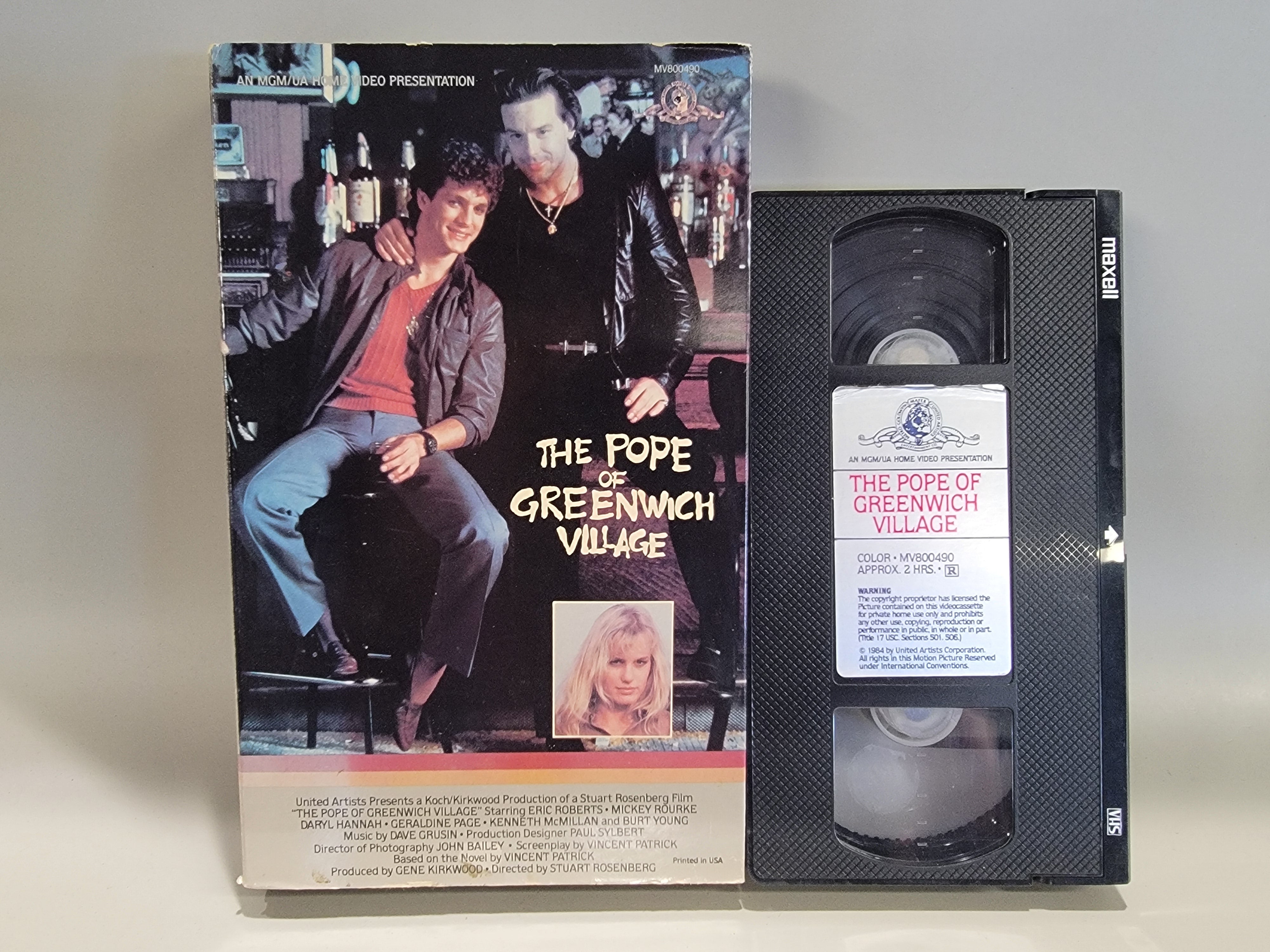 THE POPE OF GREENWICH VILLAGE VHS [USED]