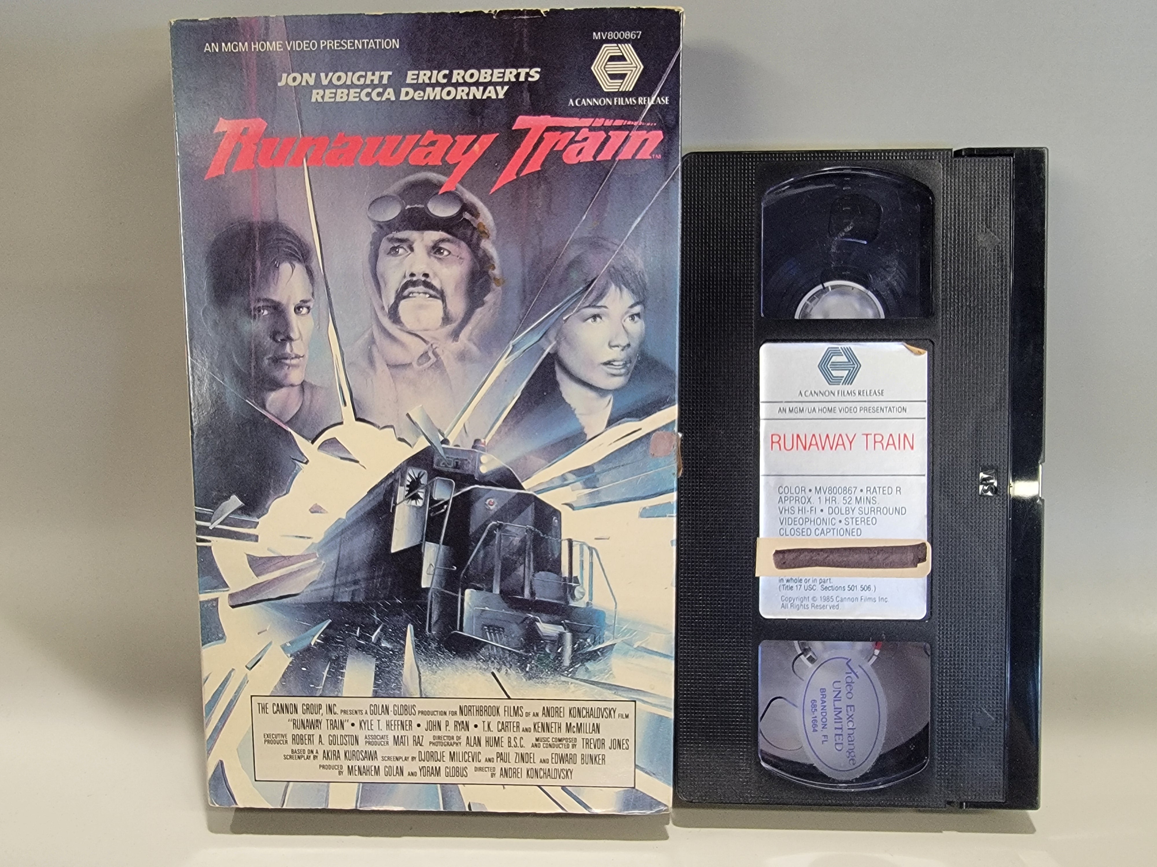 RUNAWAY TRAIN VHS [USED]