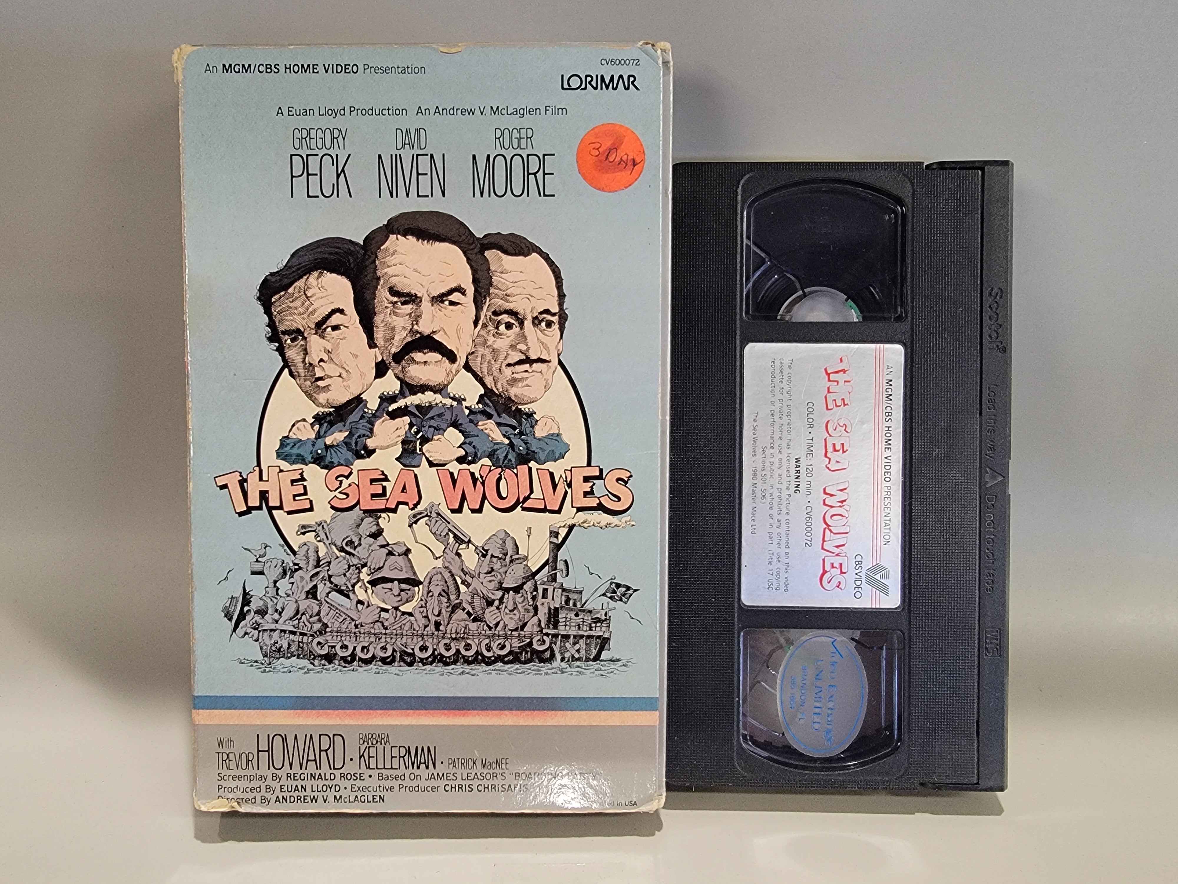 THE SEA WOLVES VHS [USED]