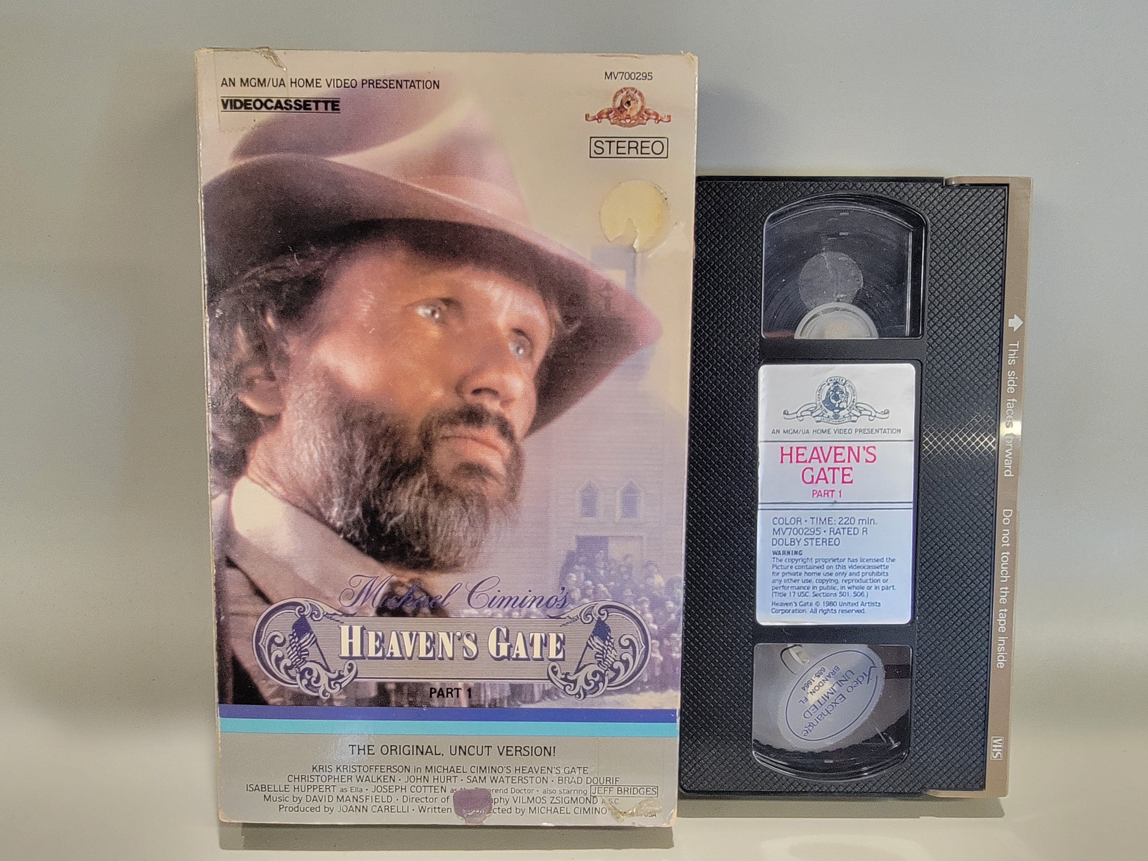 HEAVEN'S GATE (2-TAPES) VHS [USED]