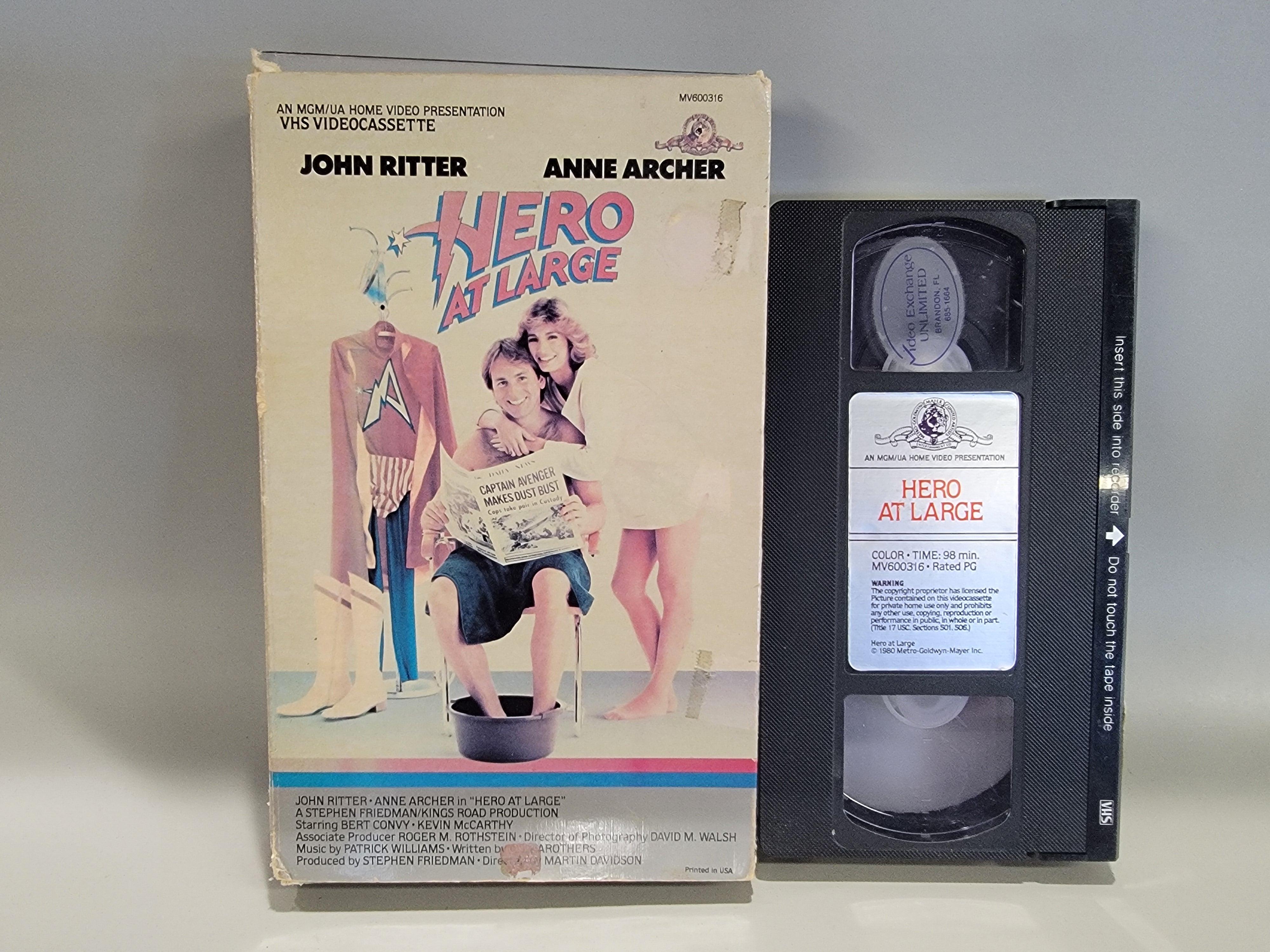 HERO AT LARGE VHS [USED]