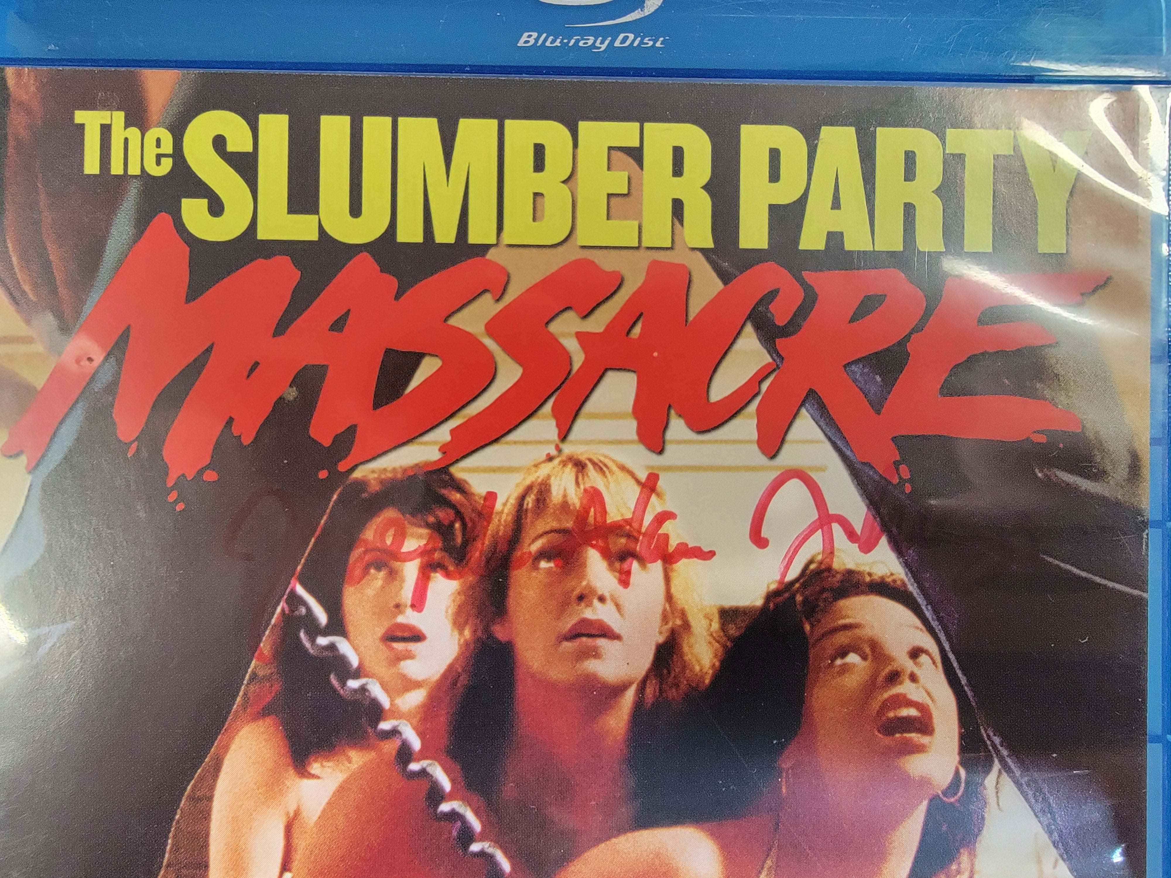 THE SLUMBER PARTY MASSACRE (SIGNED) BLU-RAY [USED]