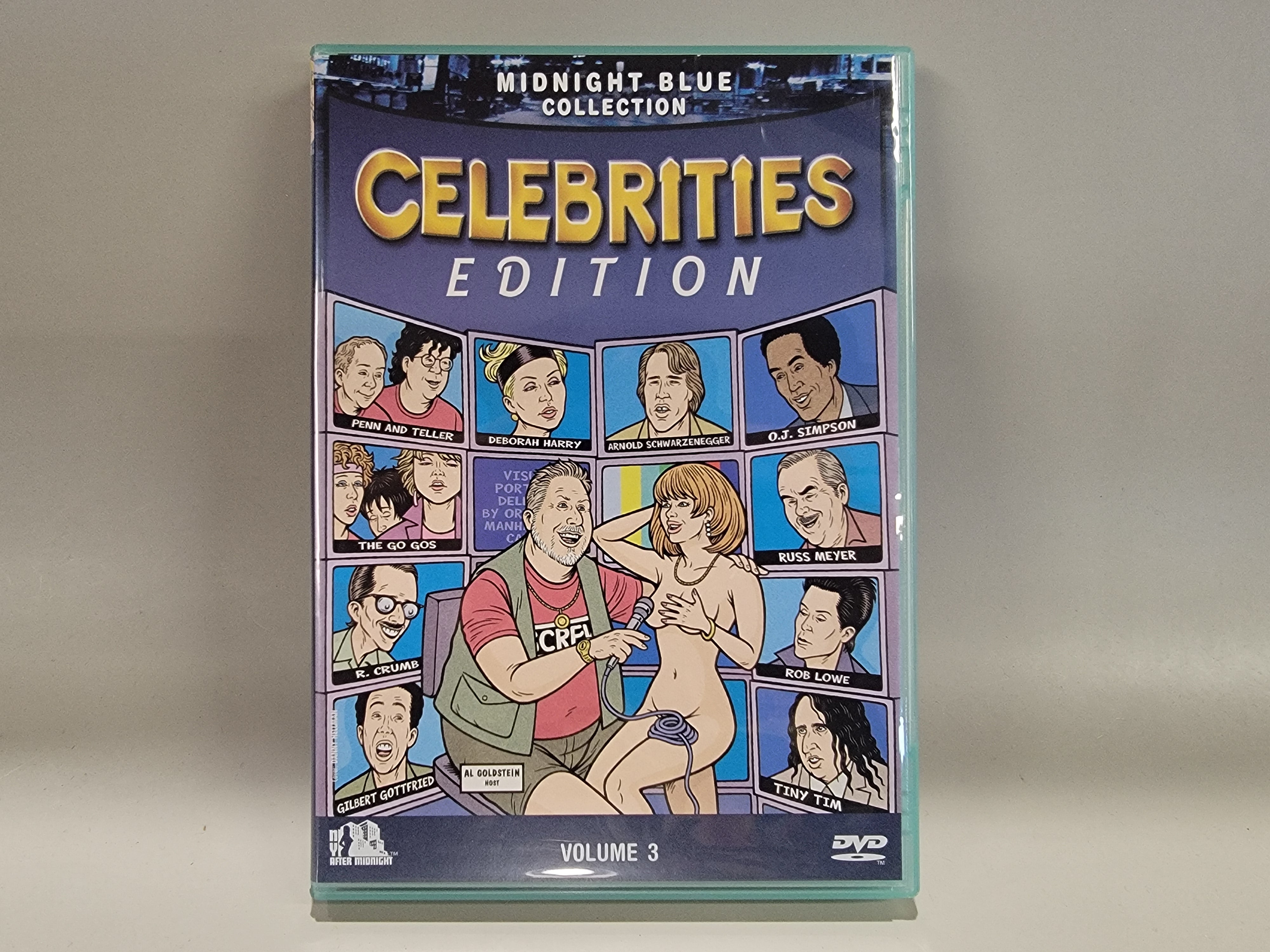 MIDNIGHT BLUE VOLUME 3: CELEBRITIES EDITION DVD [USED]