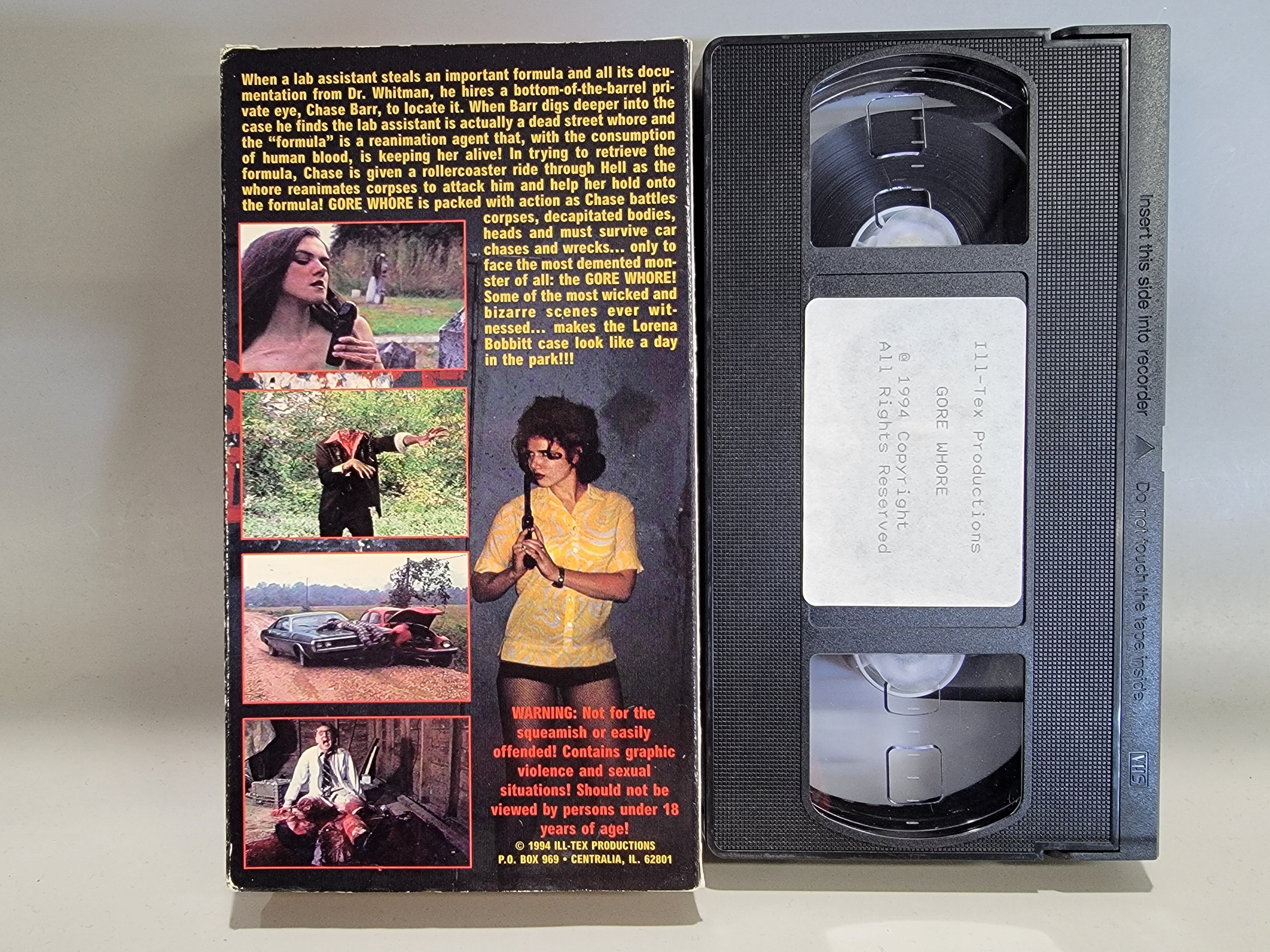 GORE WHORE VHS [USED]