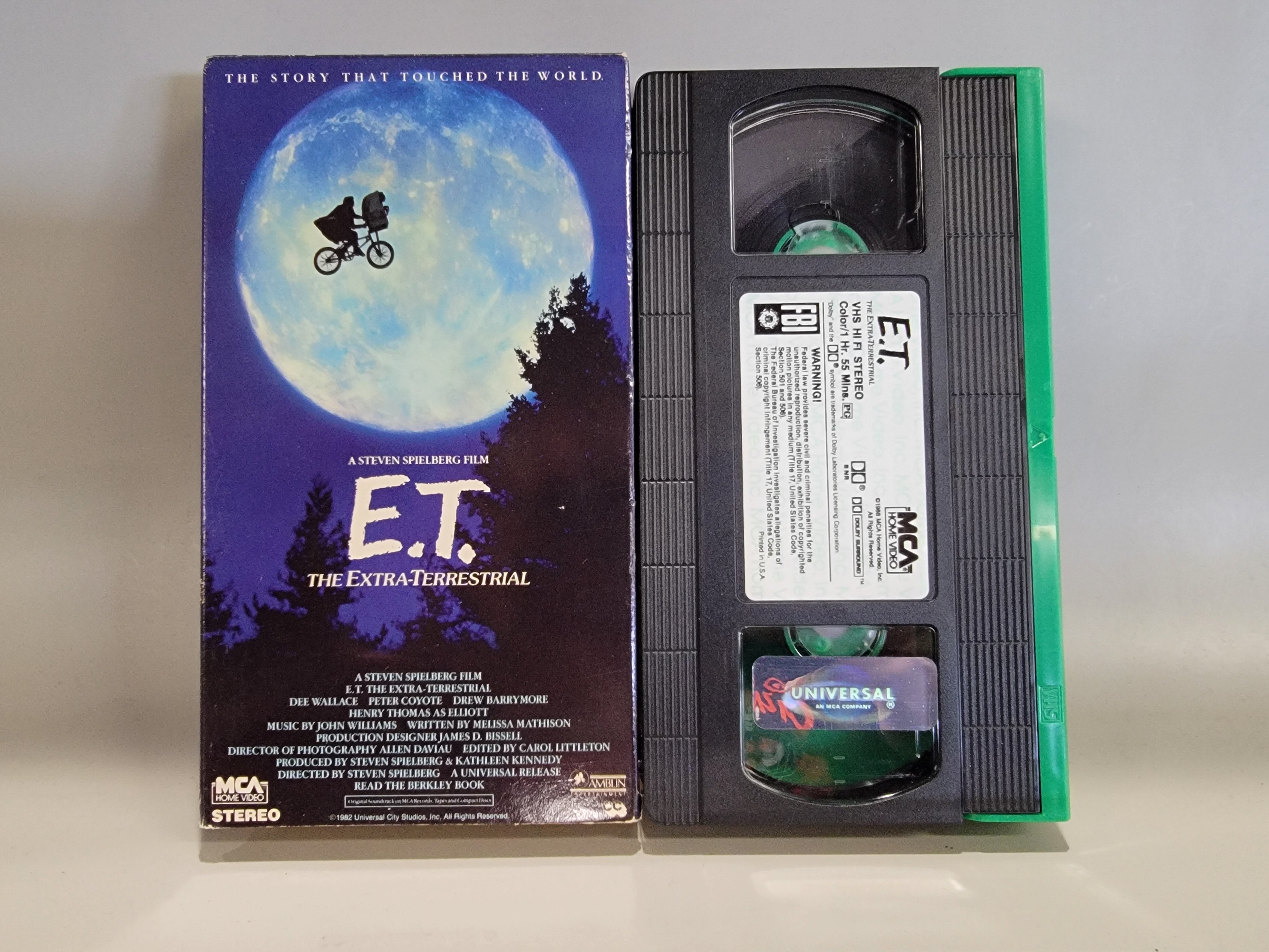 E.T.: THE EXTRA-TERRESTRIAL VHS [USED]