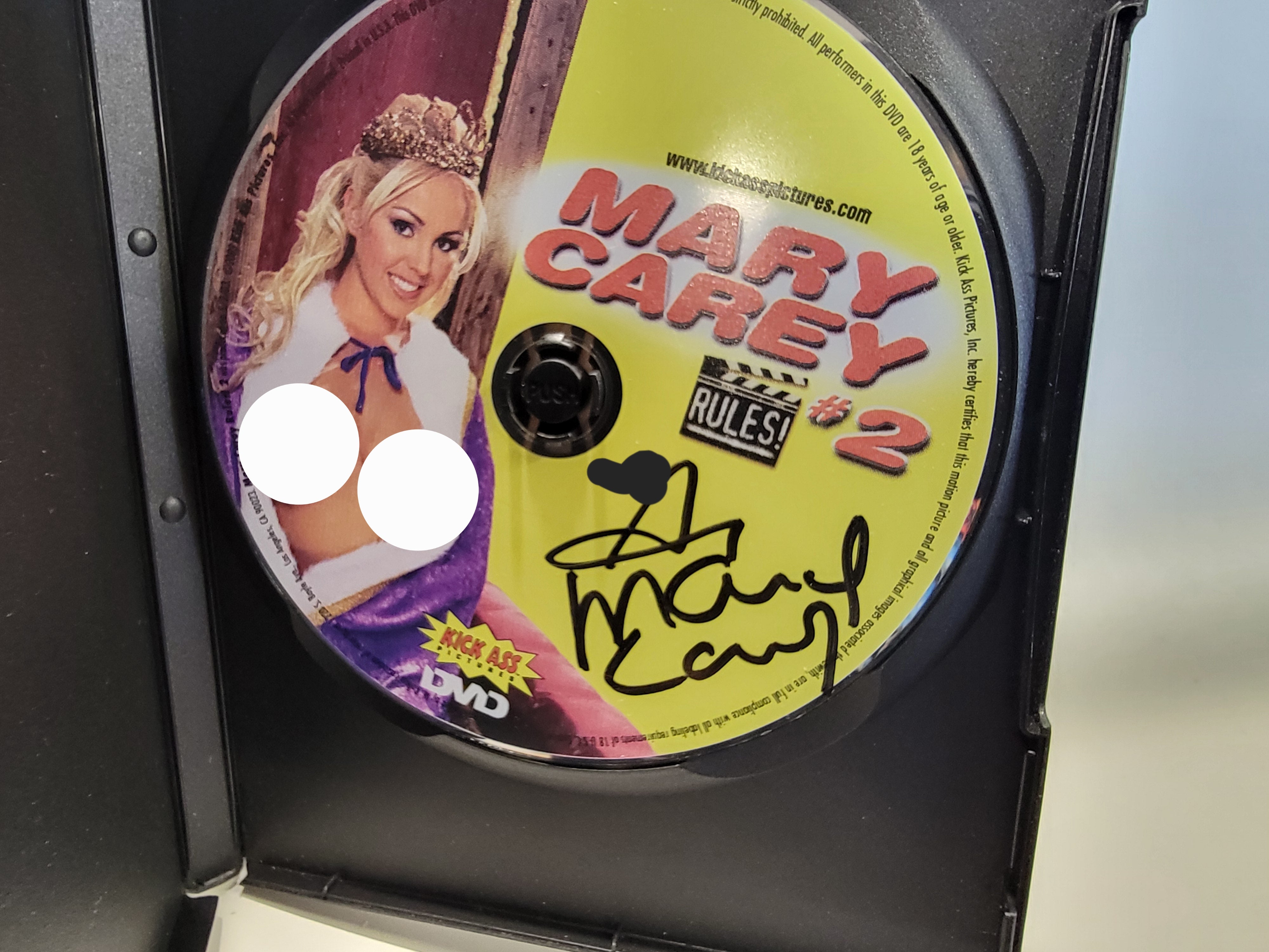 MARY CAREY RULES #2 (SIGNED) DVD [USED]