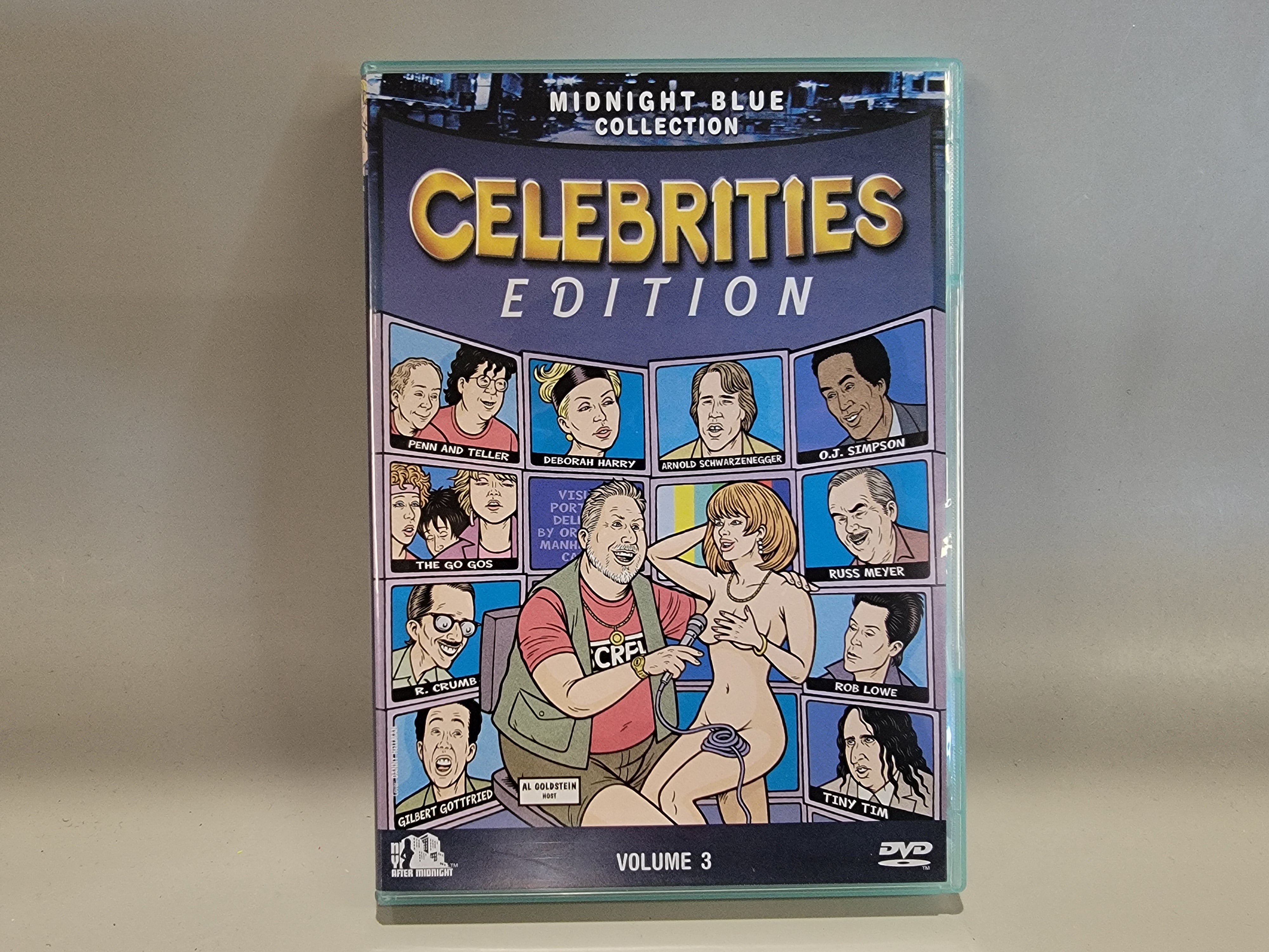 MIDNIGHT BLUE VOLUME 3: CELEBRITIES EDITION DVD [USED]