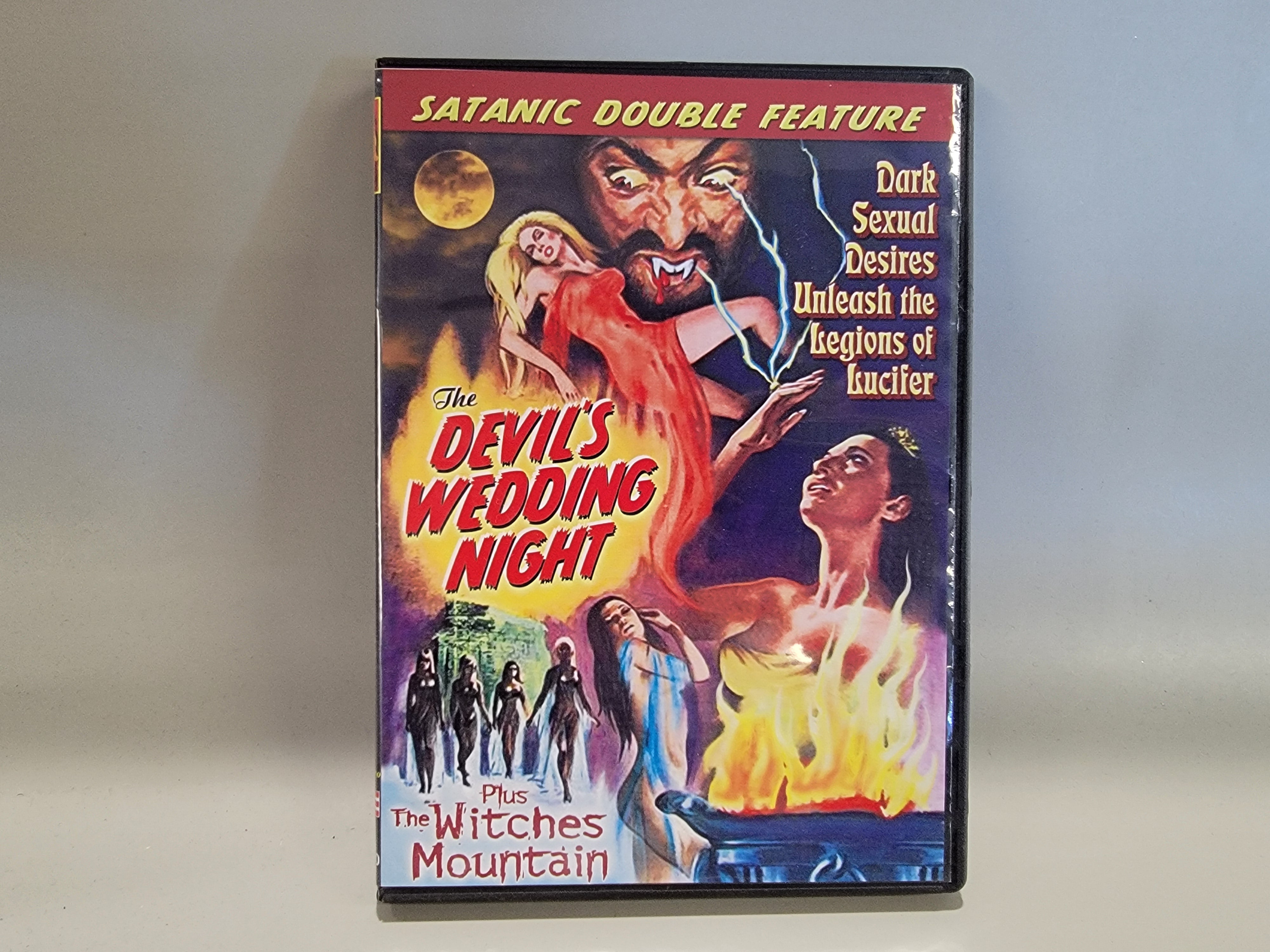 THE DEVIL'S WEDDING NIGHT / THE WITCHES MOUNTAIN DVD [USED]