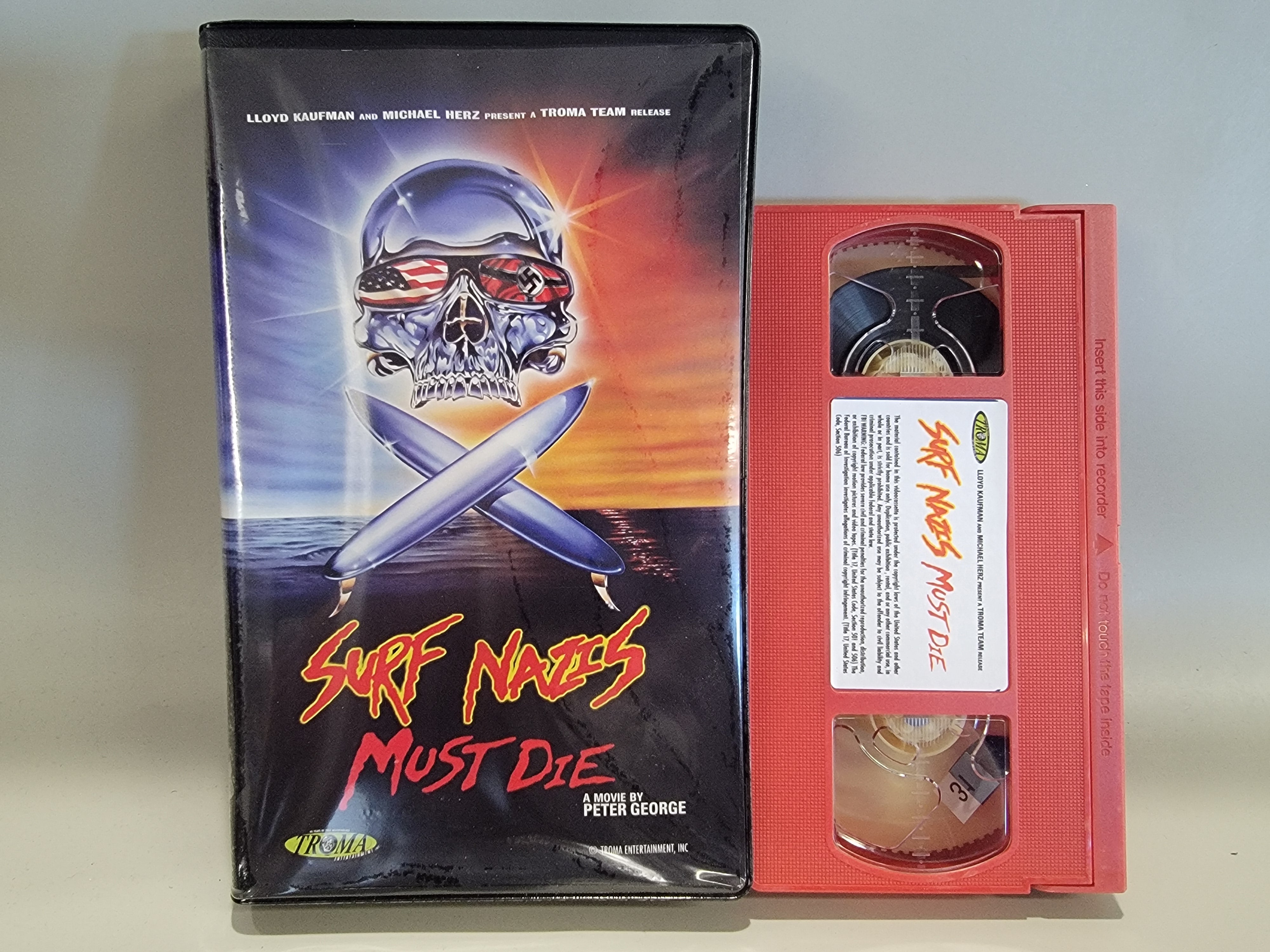 SURF NAZIS MUST DIE VHS [USED]