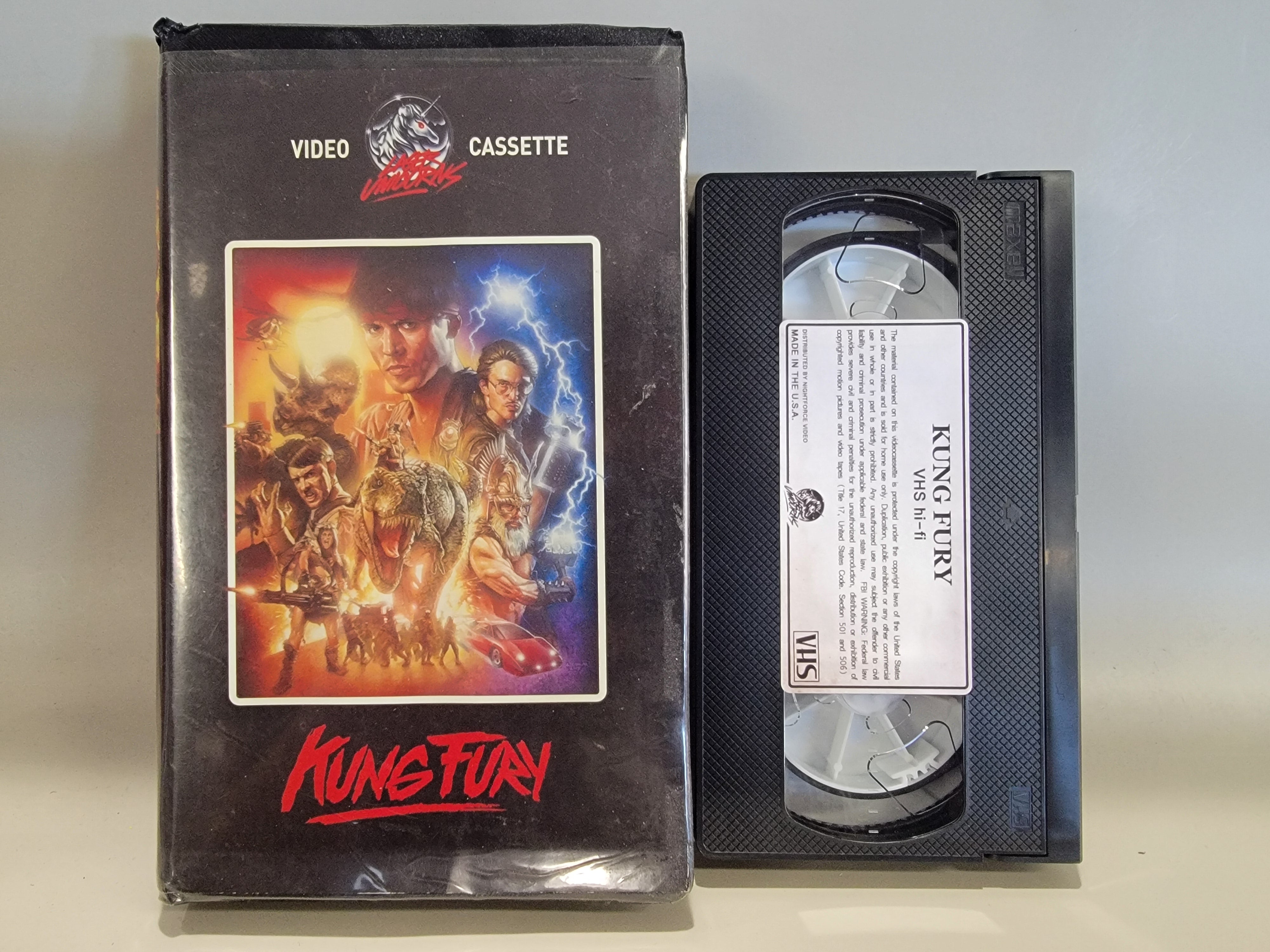 KUNG FURY VHS [USED]