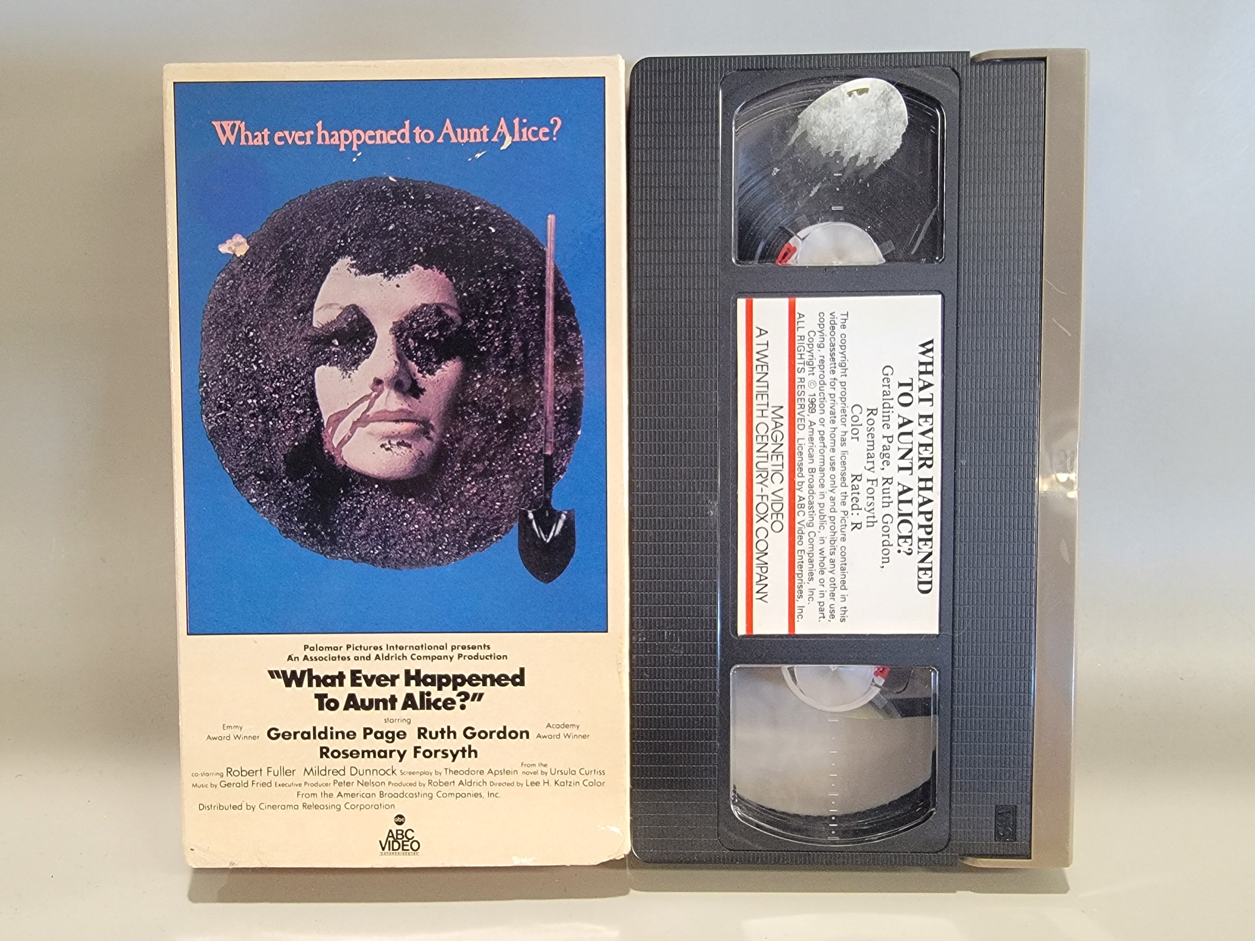 WHAT EVER HAPPENED TO AUNT ALICE? VHS [USED]