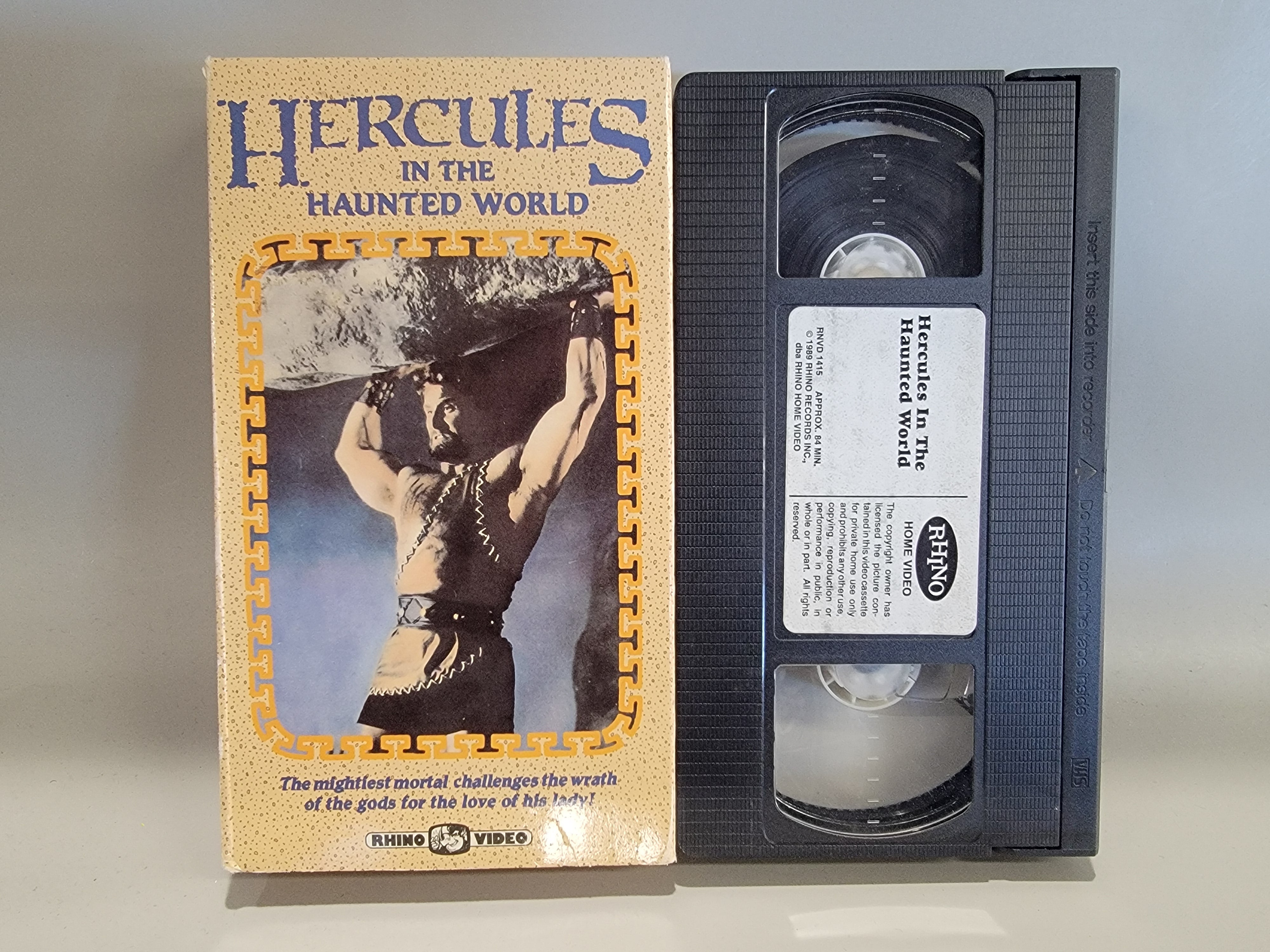 HERCULES IN THE HAUNTED WORLD VHS [USED]