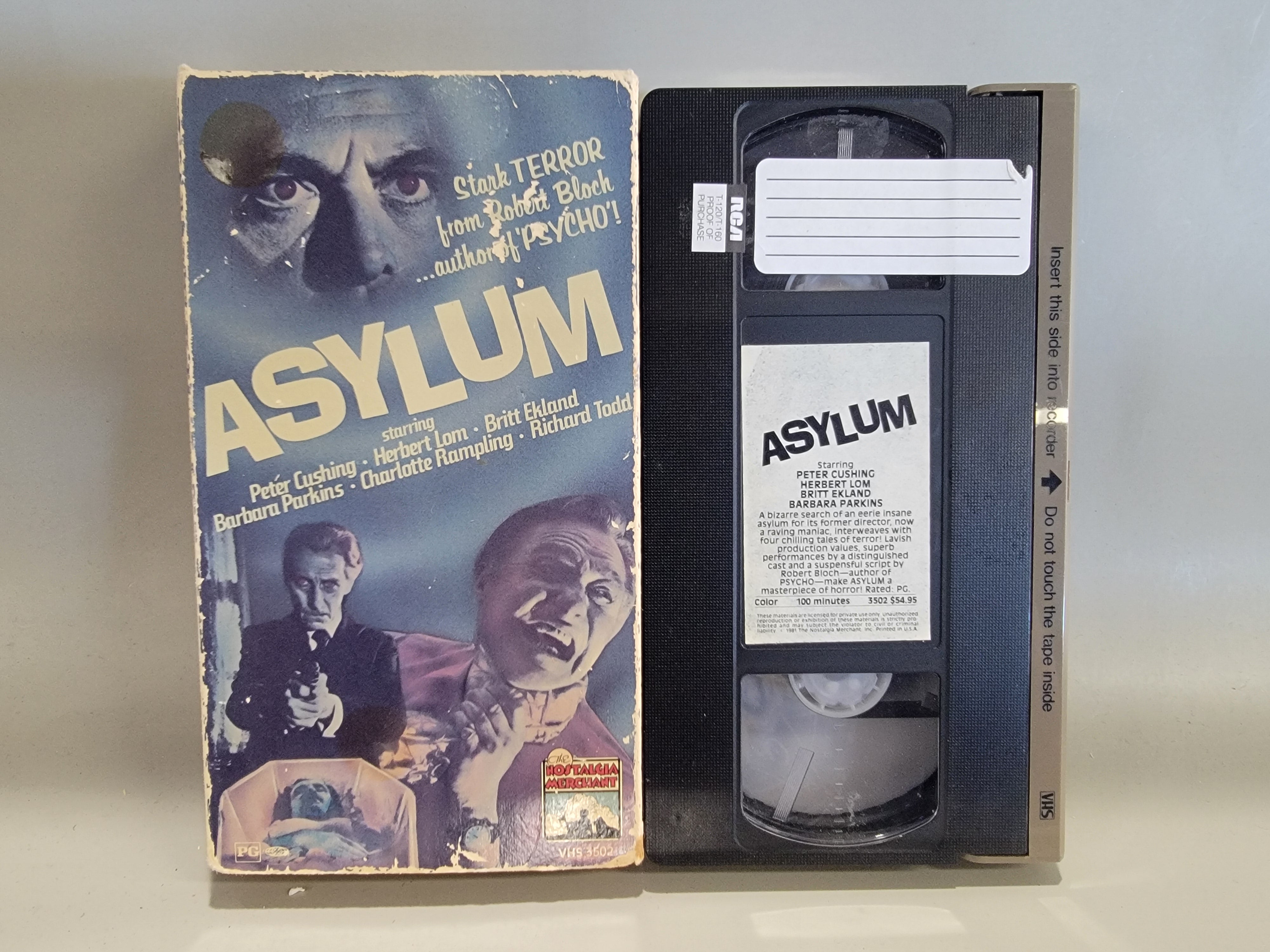 ASYLUM VHS [USED]