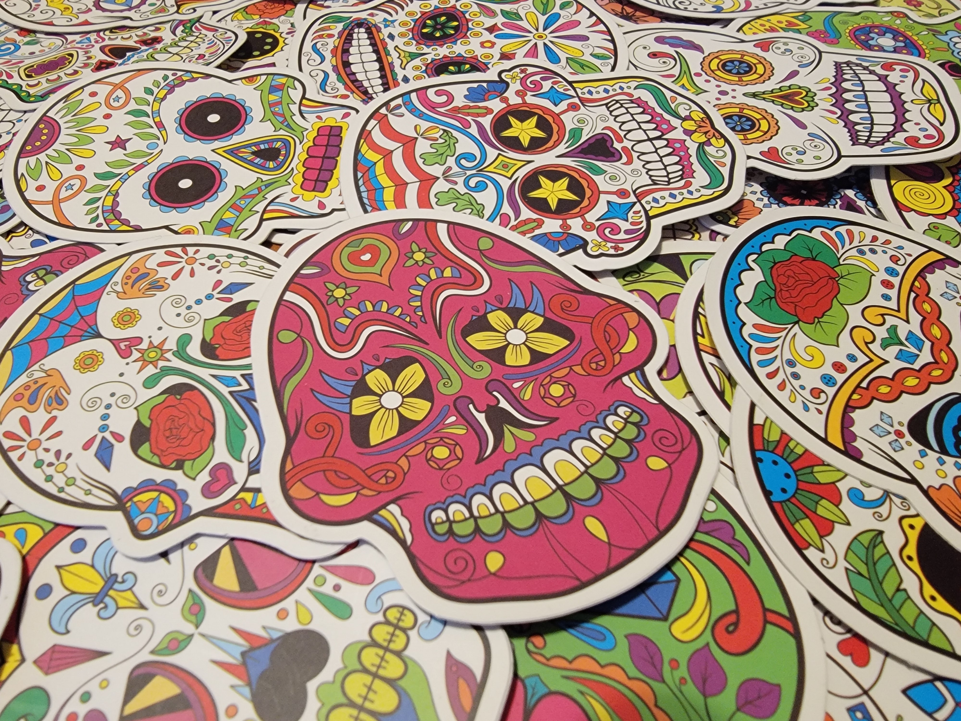 RANDOM SUGAR SKULL STICKER