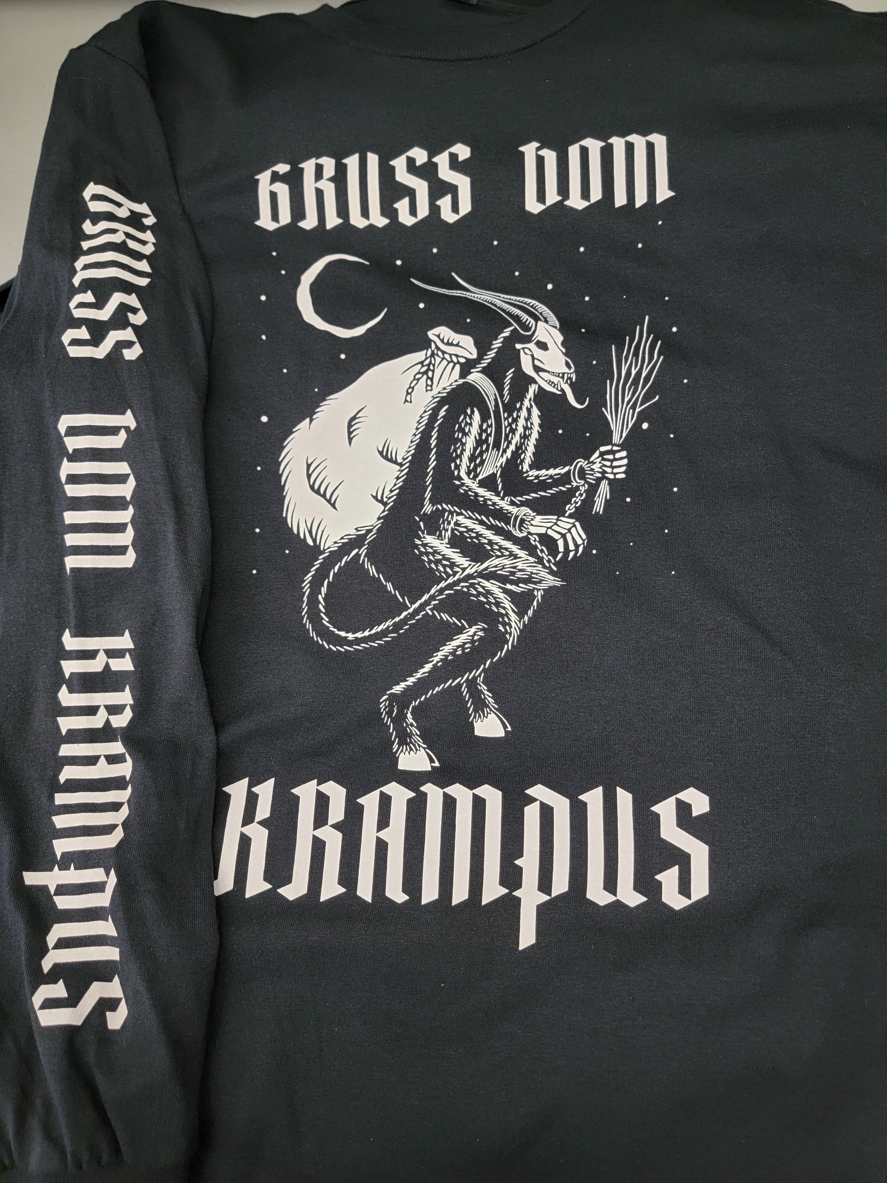 KRAMPUS LONGSLEEVE SHIRT - LG
