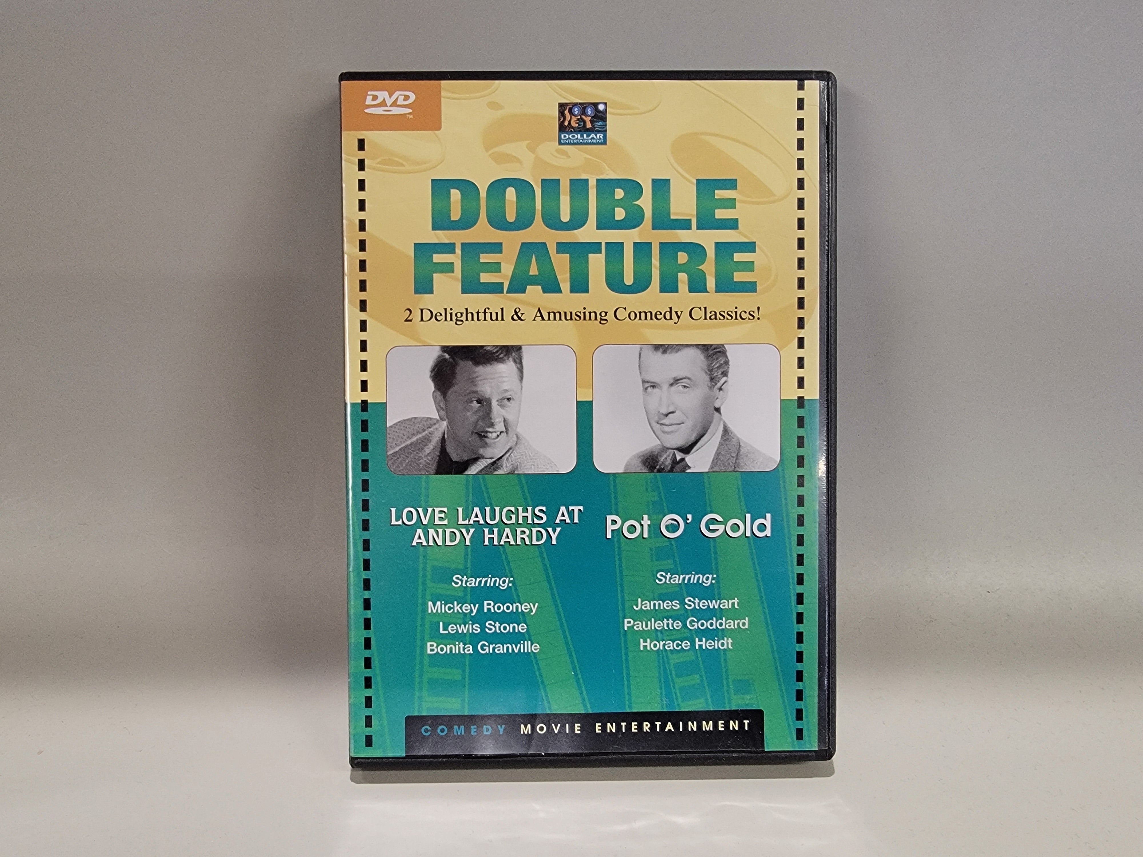 LOVE LAUGHS AT ANDY HARDY / POT 'O GOLD DVD [USED]