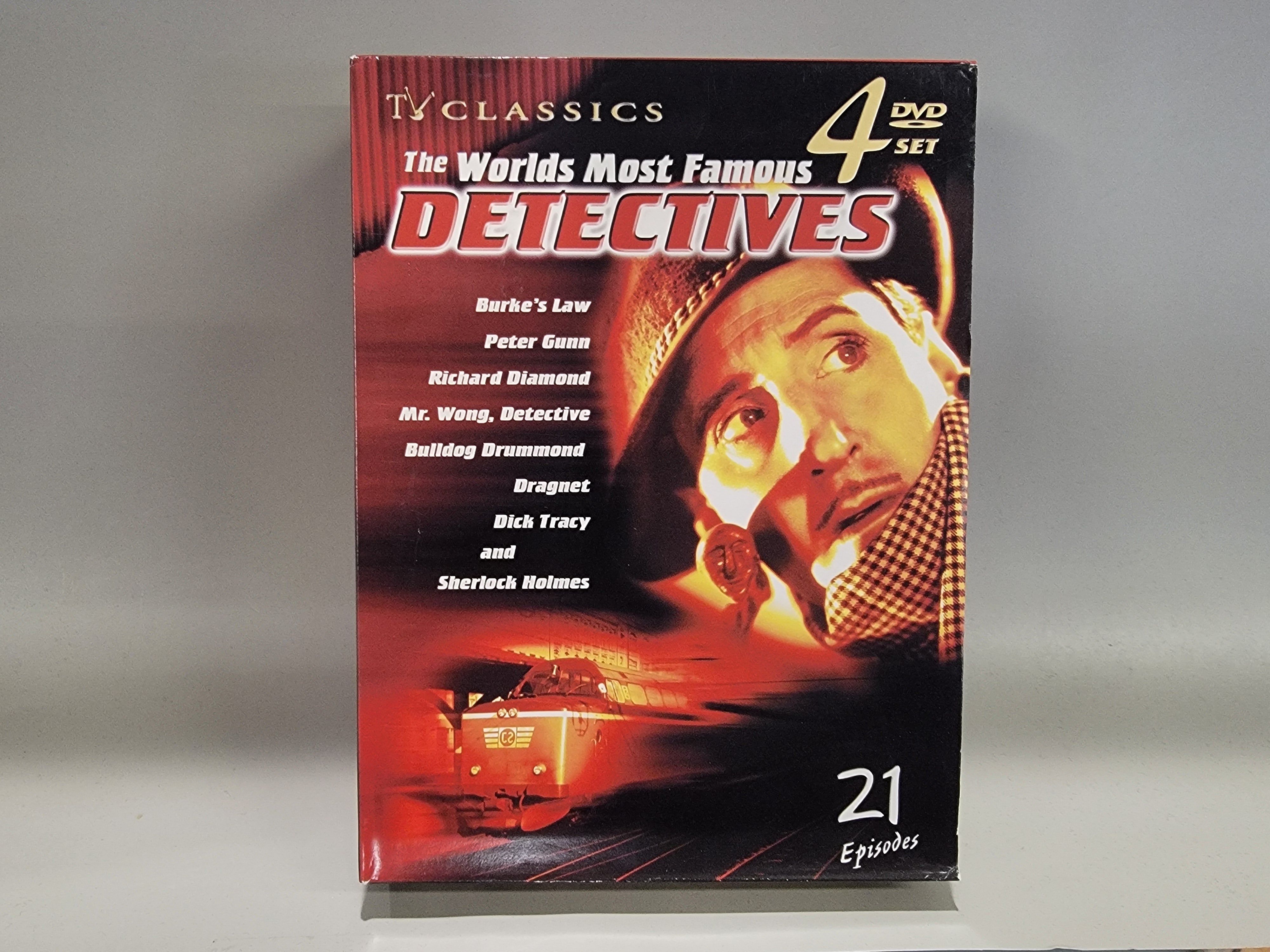 THE WORLD'S MOST FAMOUS DETECTIVES DVD [USED]