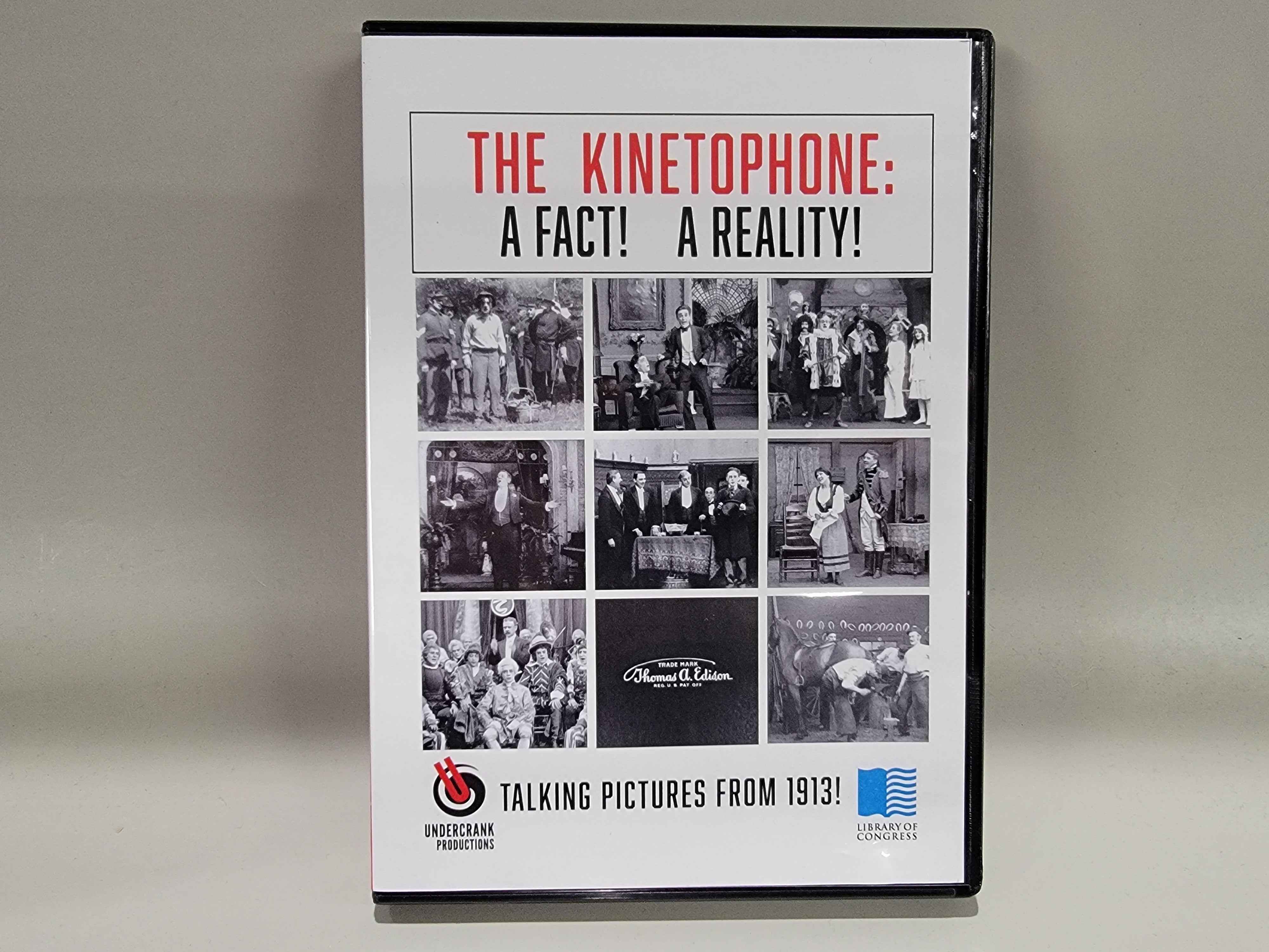 THE KINETOPHONE: A FAC! A REALITY! DVD [USED]