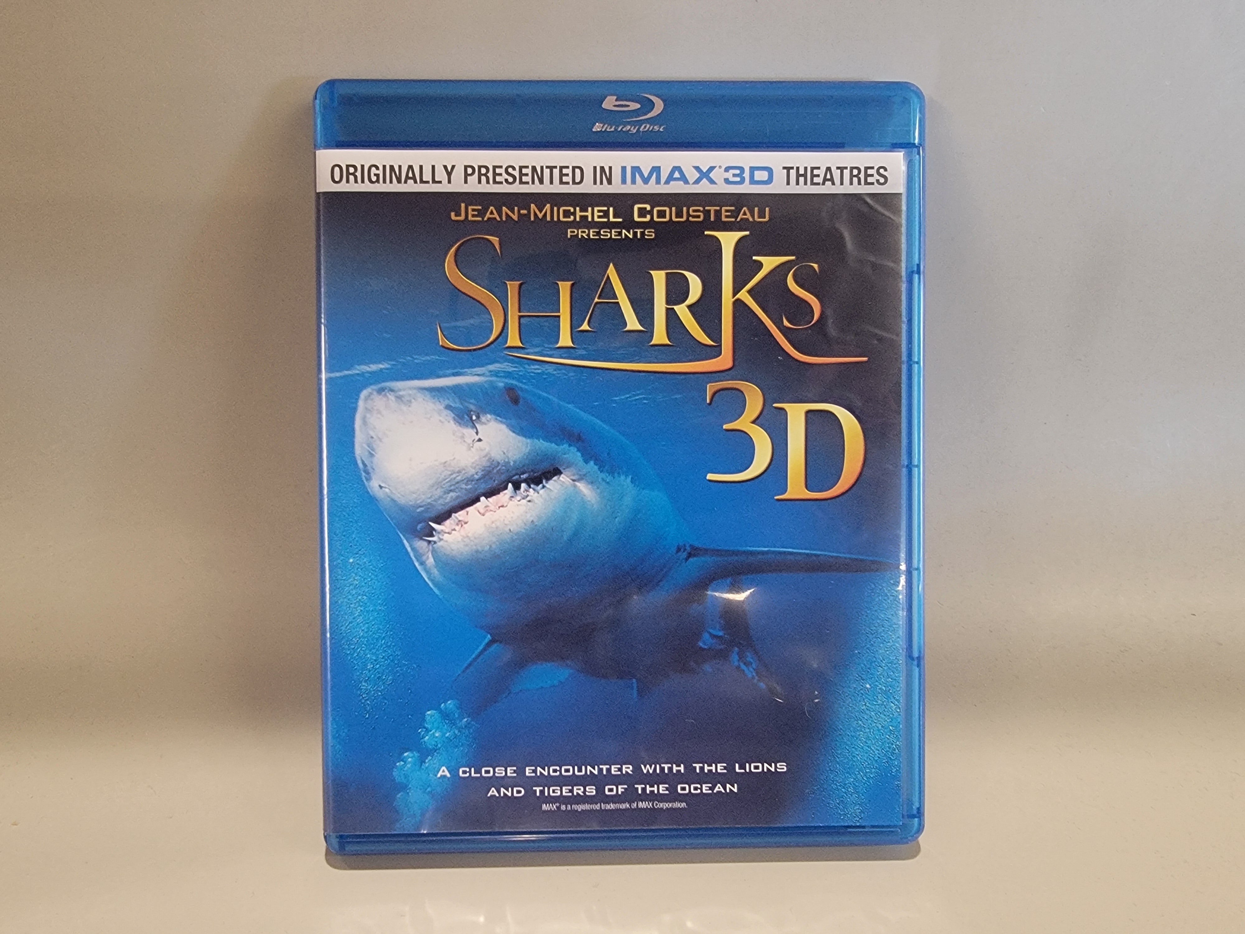 SHARKS 3D BLU-RAY [USED]