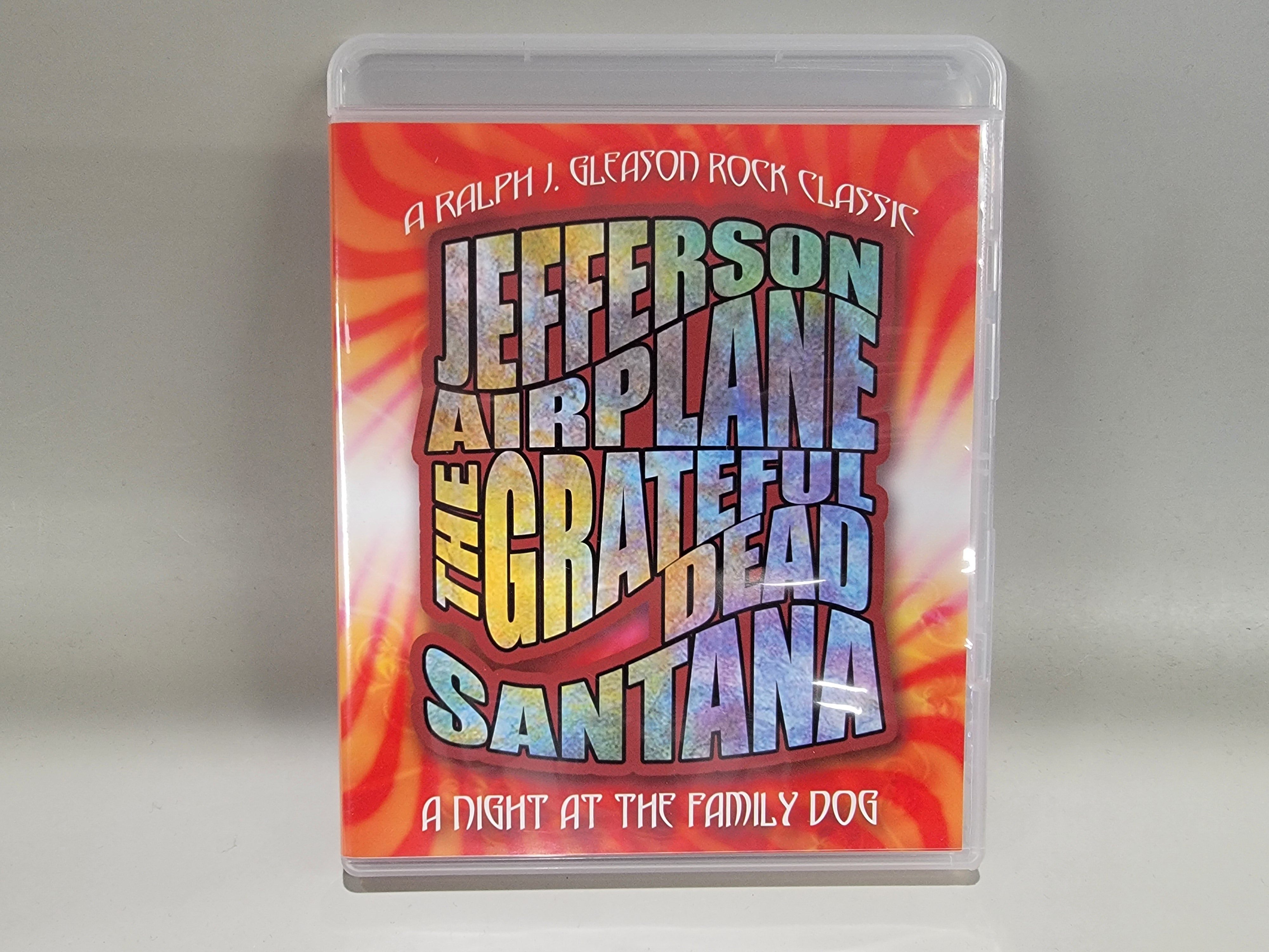 A NIGHT AT THE FAMILY DOG: JEFFERSON AIRPLANE/GRATEFUL DEAD/SANATA DVD USED]