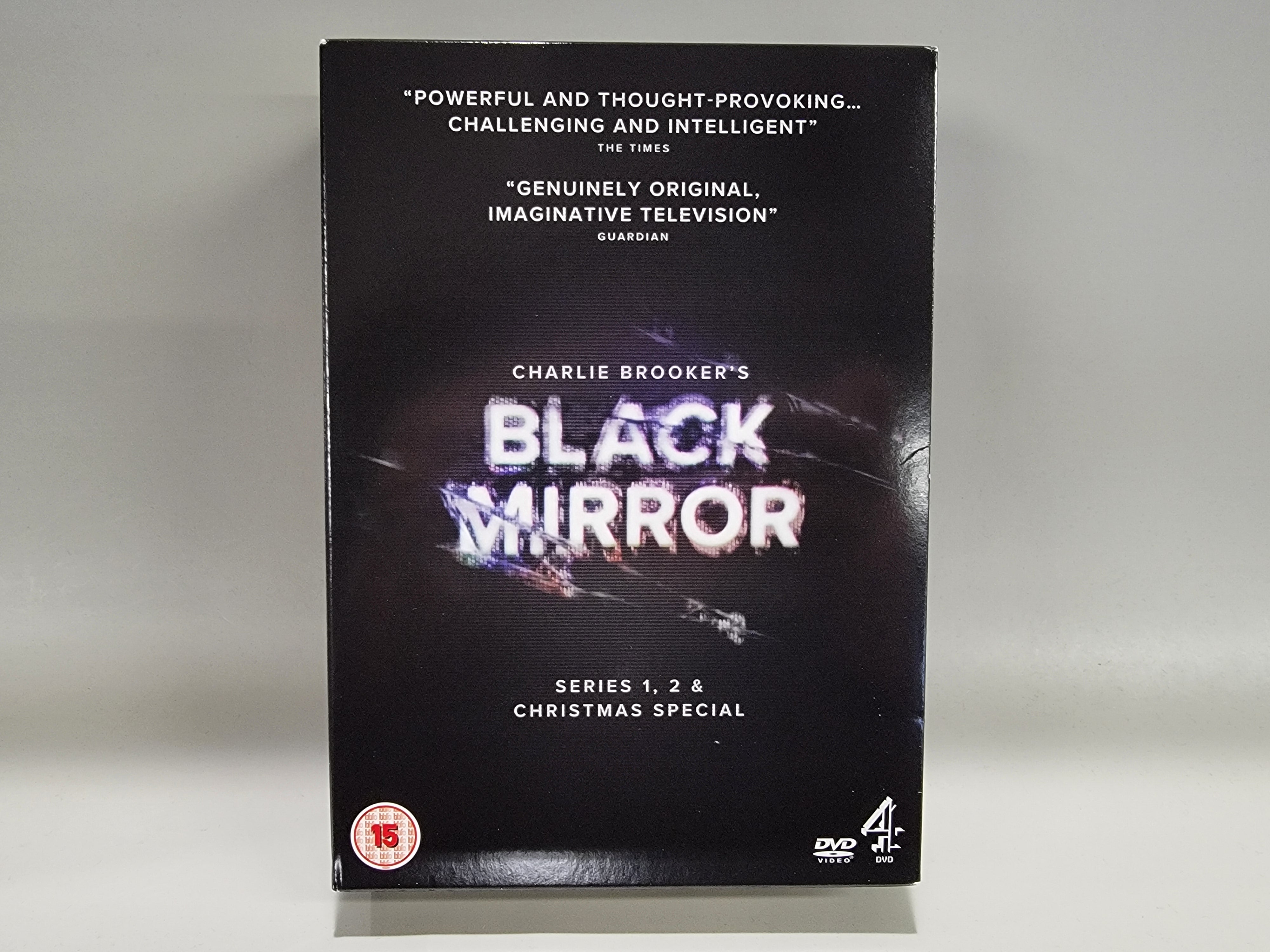 BLACK MIRROR: SERIES 1, 2 AND CHRISTMAS SPECIAL (REGION 2 IMPORT) DVD [USED]