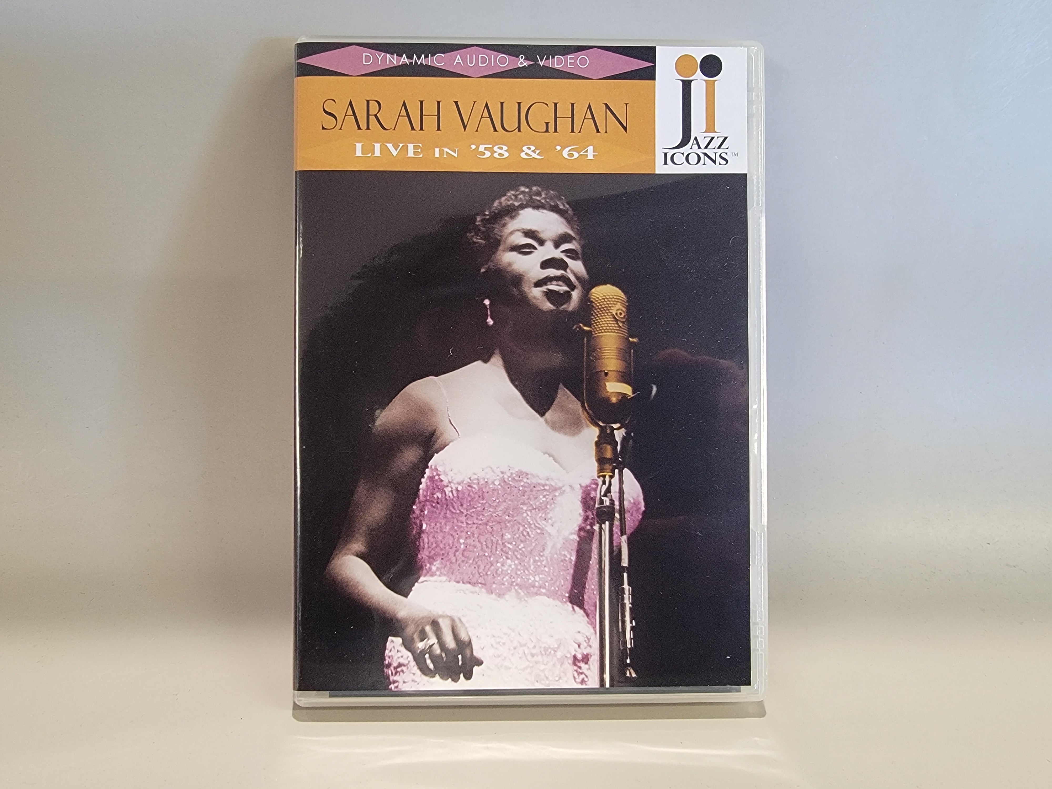 SARAH VAUGHAN: LIVE IN '58 AND '64 DVD [USED]