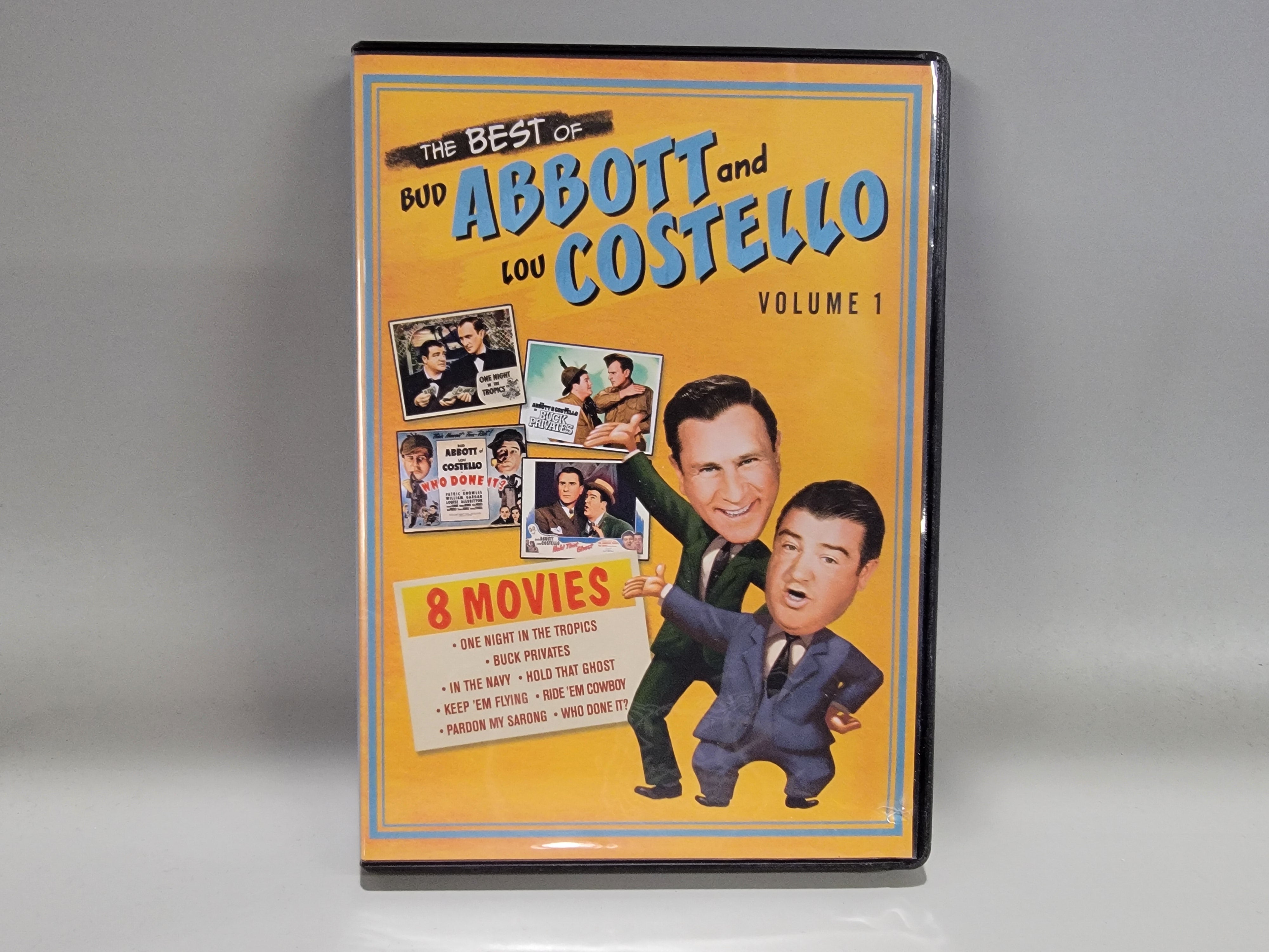 THE BEST OF BUD ABBOTT AND LOU COSTELLO VOLUME 1 DVD [USED]