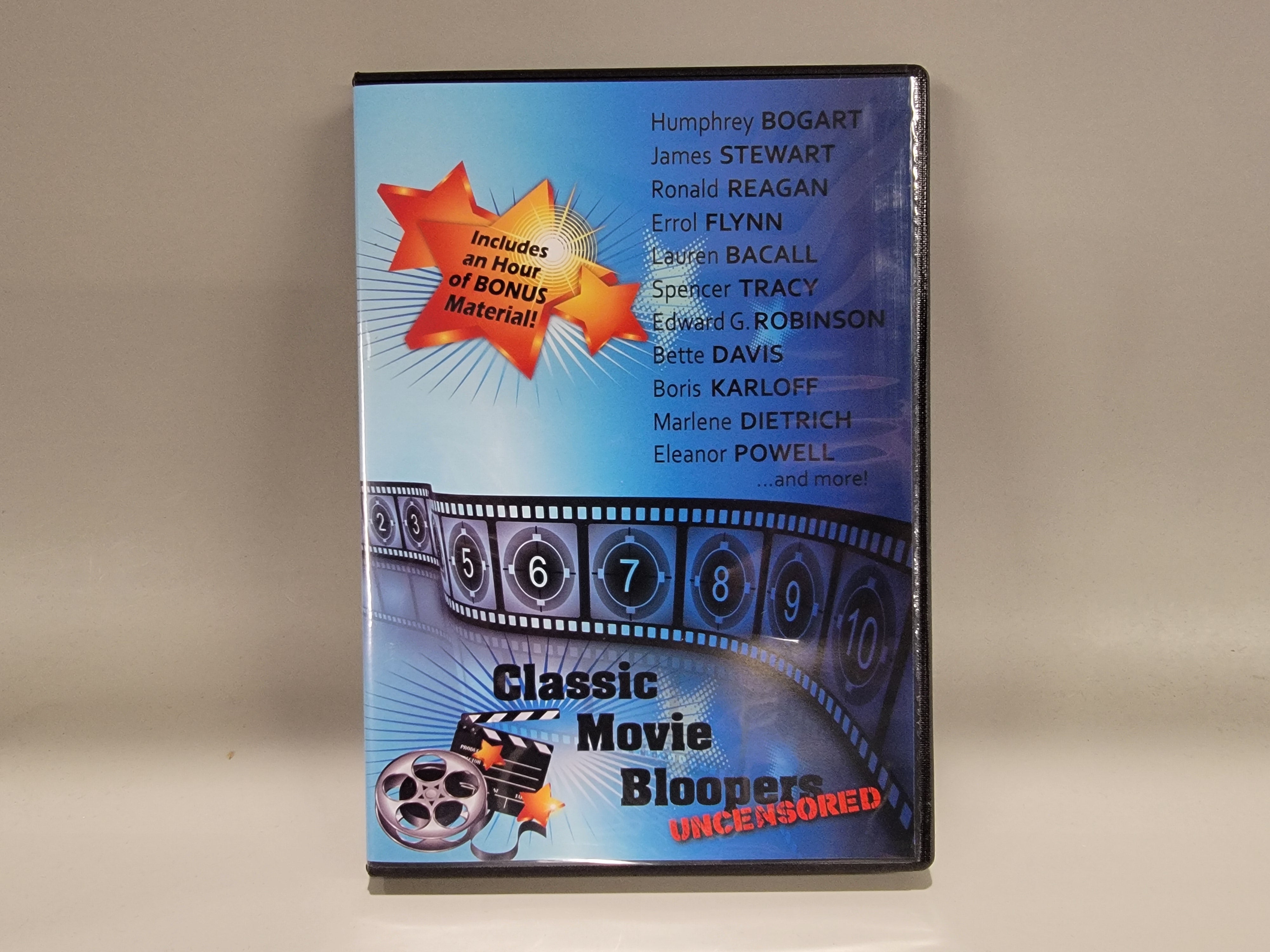 CLASSIC MOVIE BLOOPERS UNCENSORED DVD [USED]